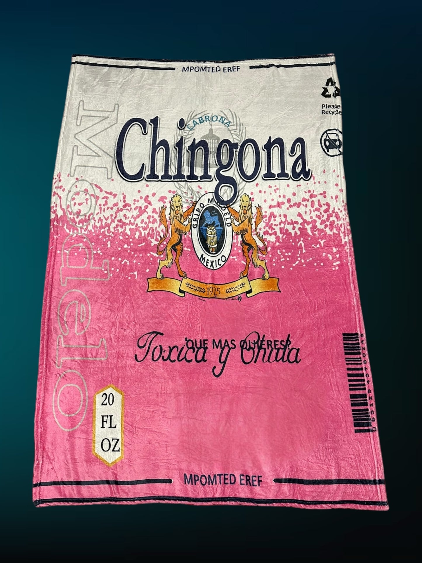 Chingona Throw Blanket