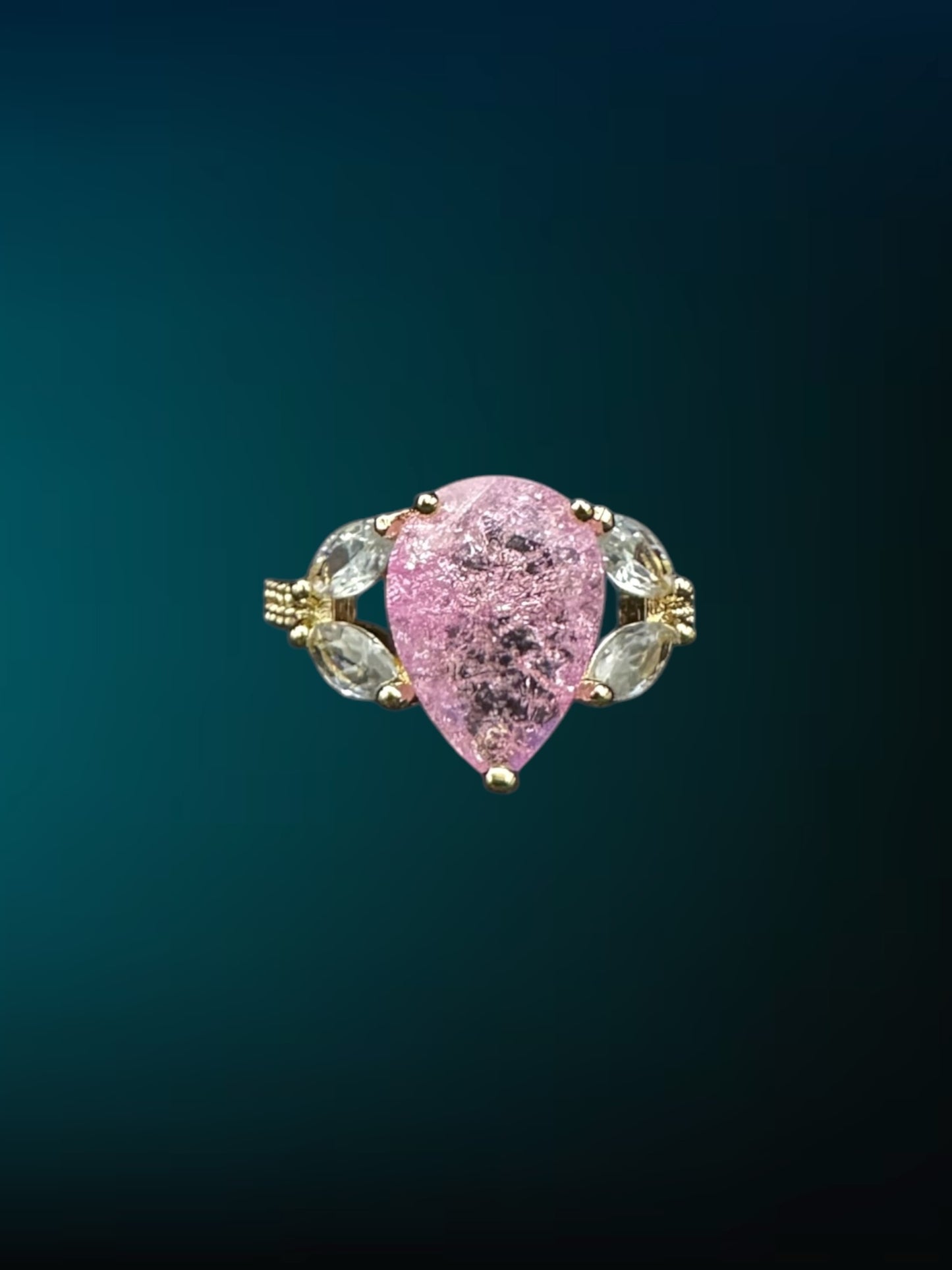 Pink Diamond Ring