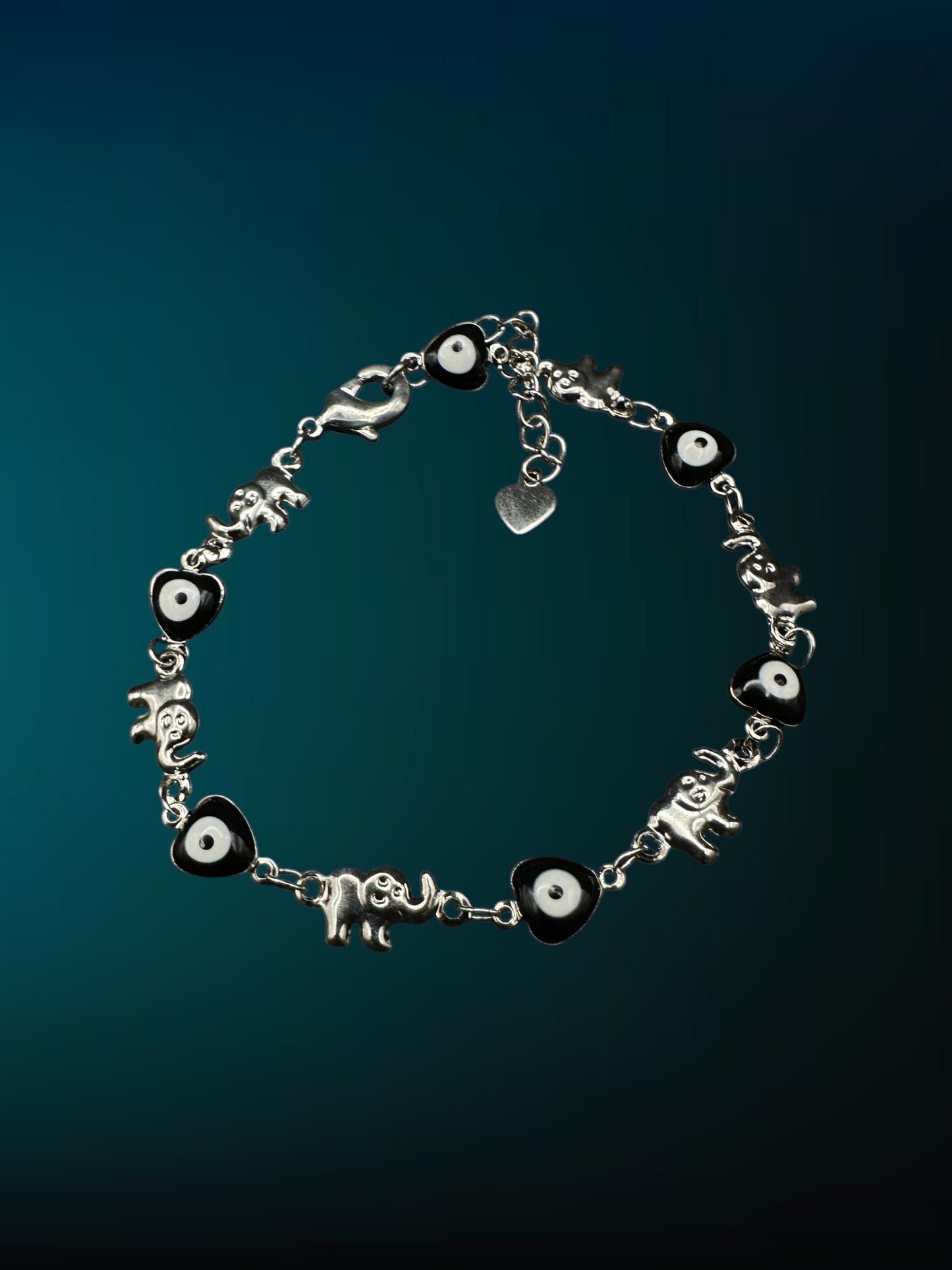 Black Evil Eye Bracelet