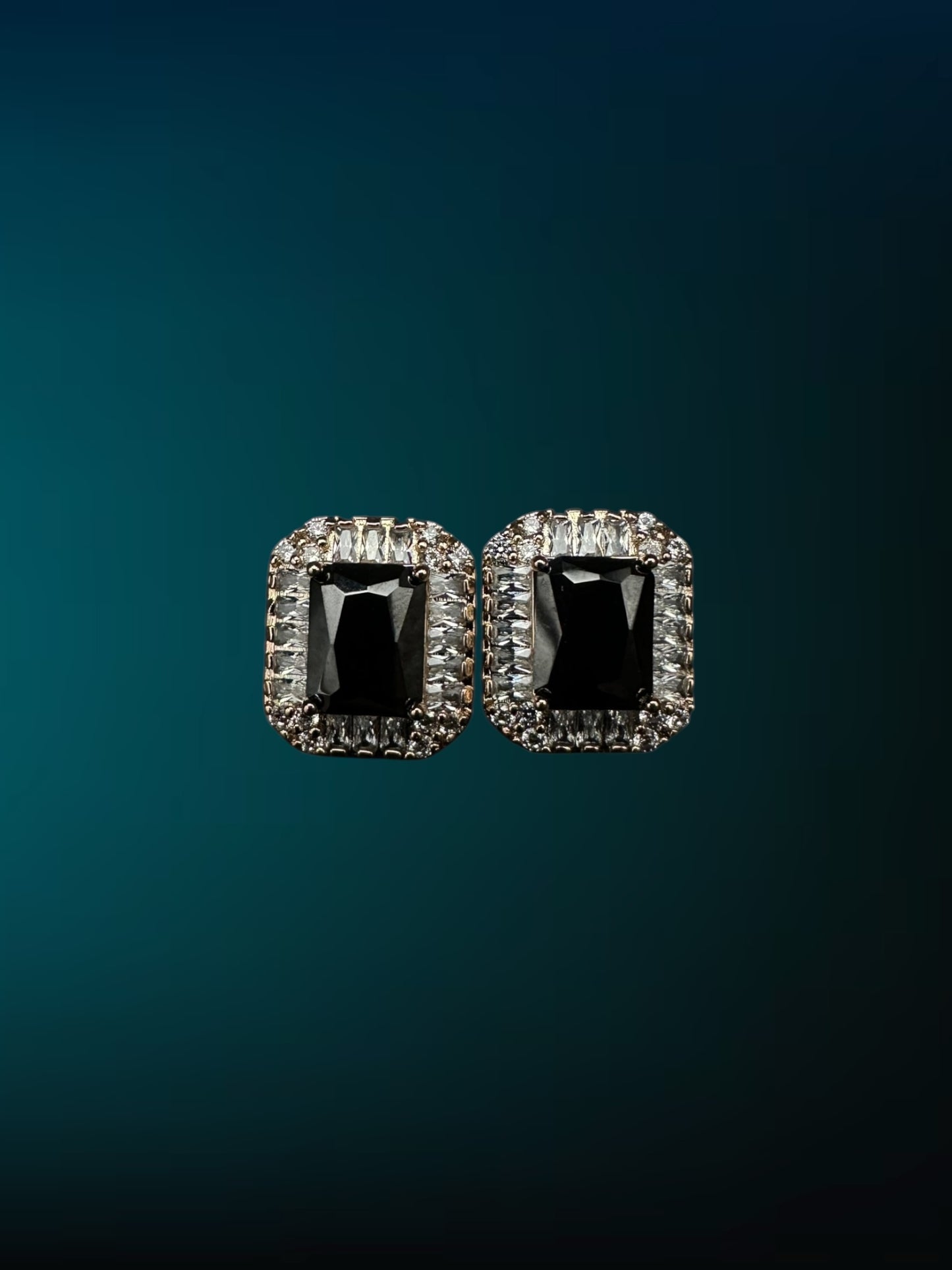 Black Diamond Earrings
