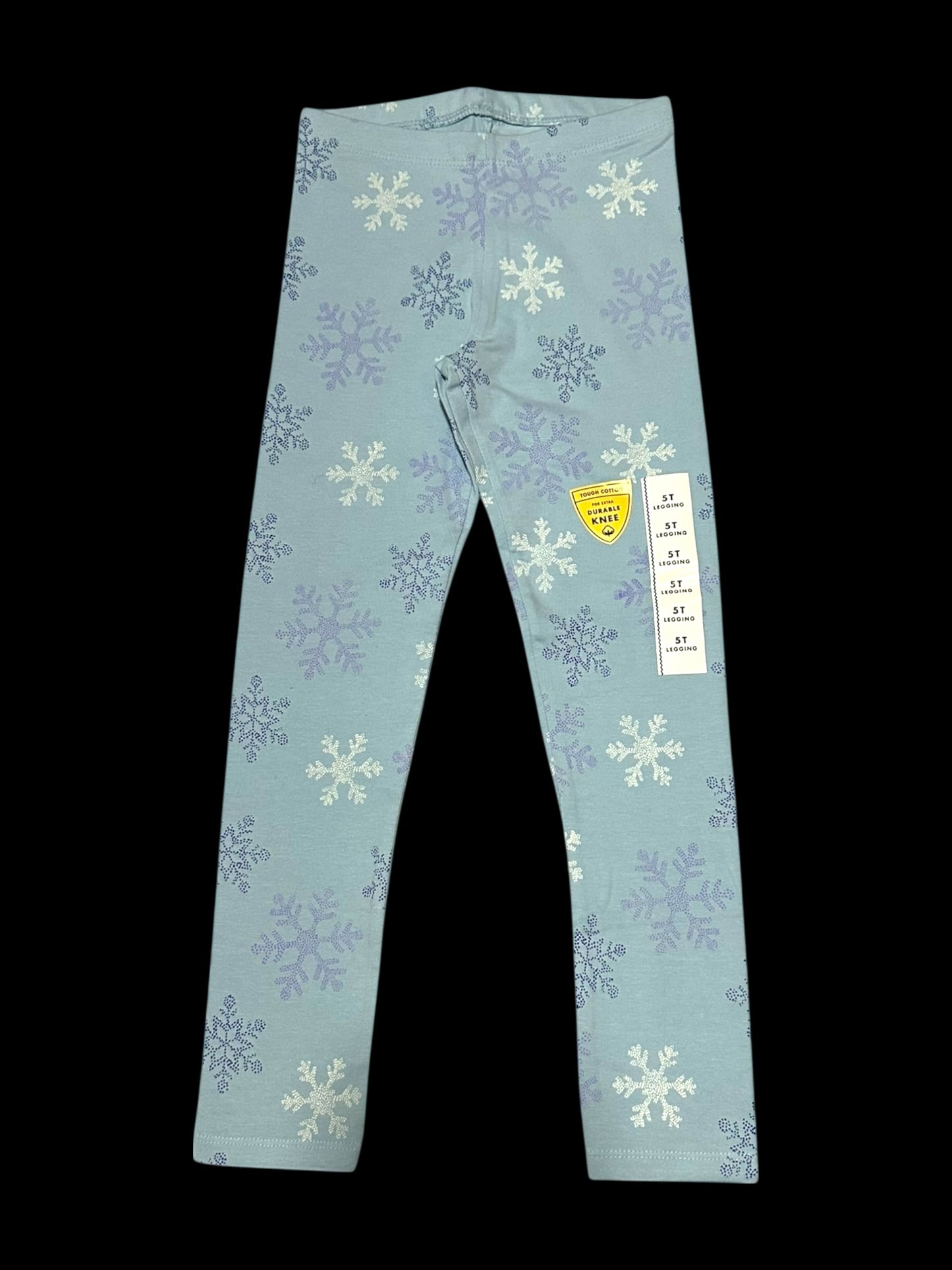 Girls Snowflake Leggings