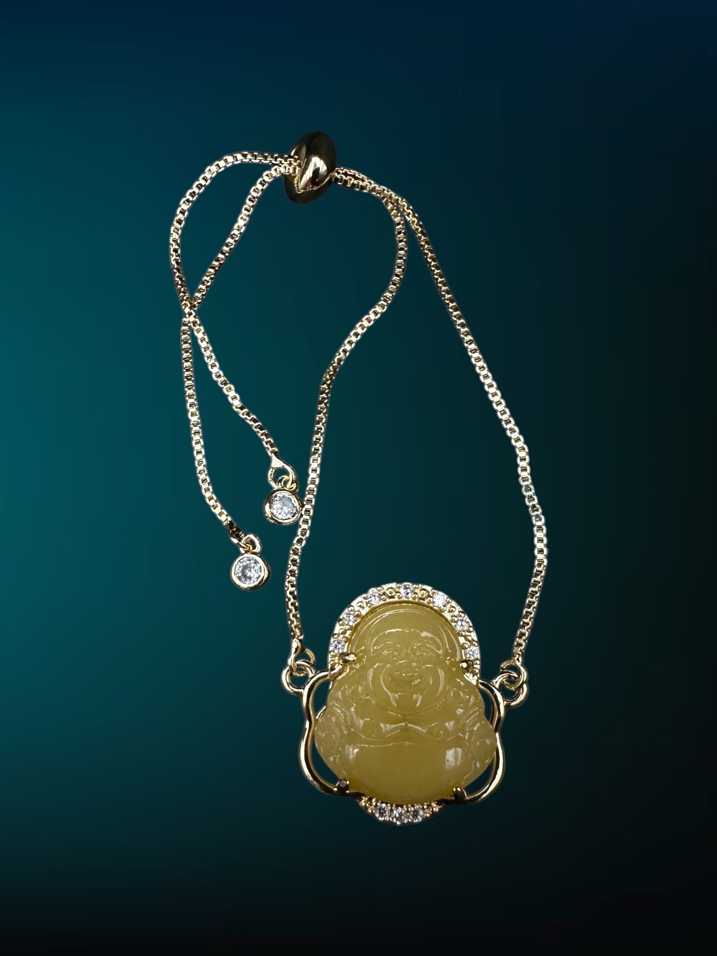 Yellow Buddha Bracelet