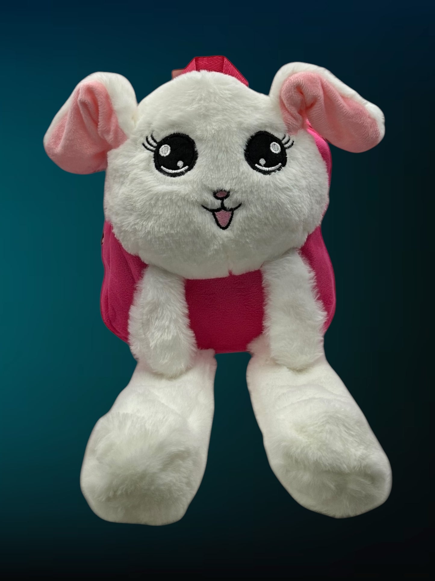 Purple Plush Backpack