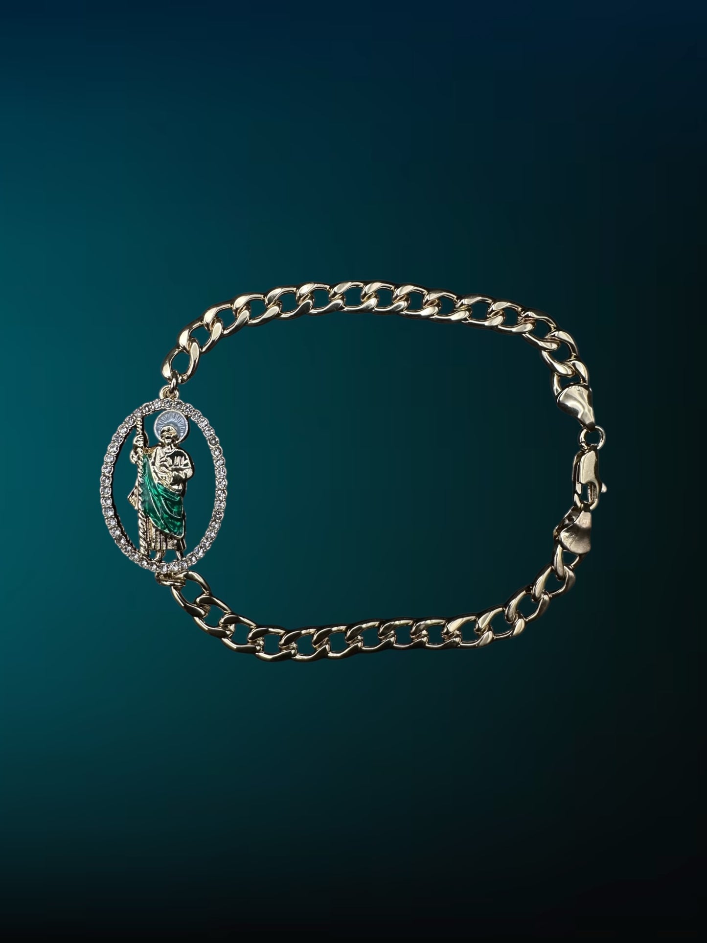 Sliver San Judas Bracelet