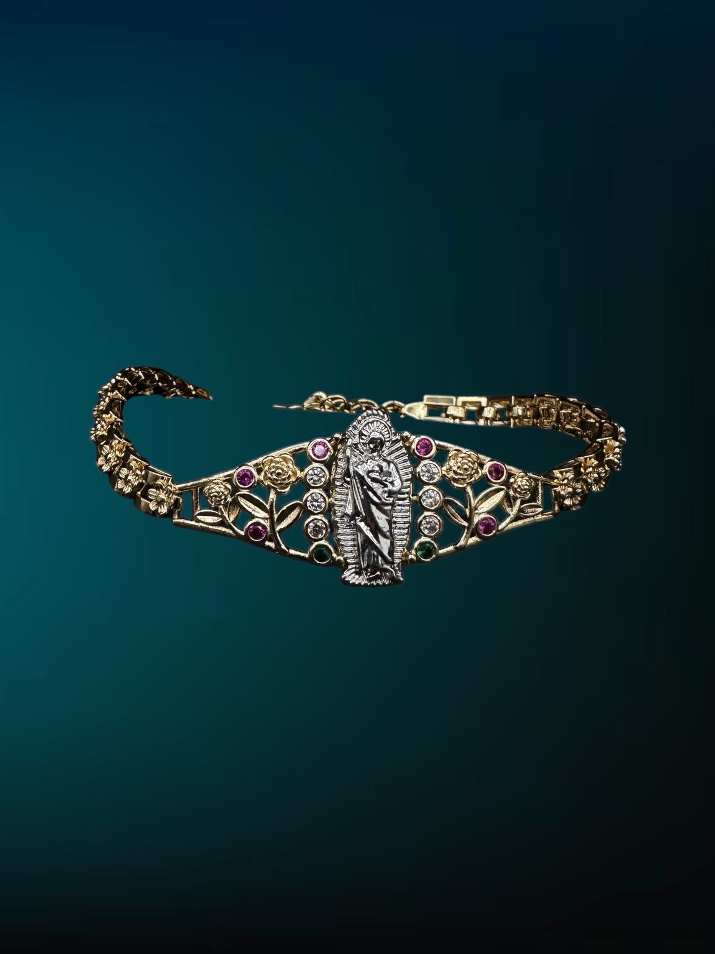 Multi Virgin Mary Esclava Bracelet