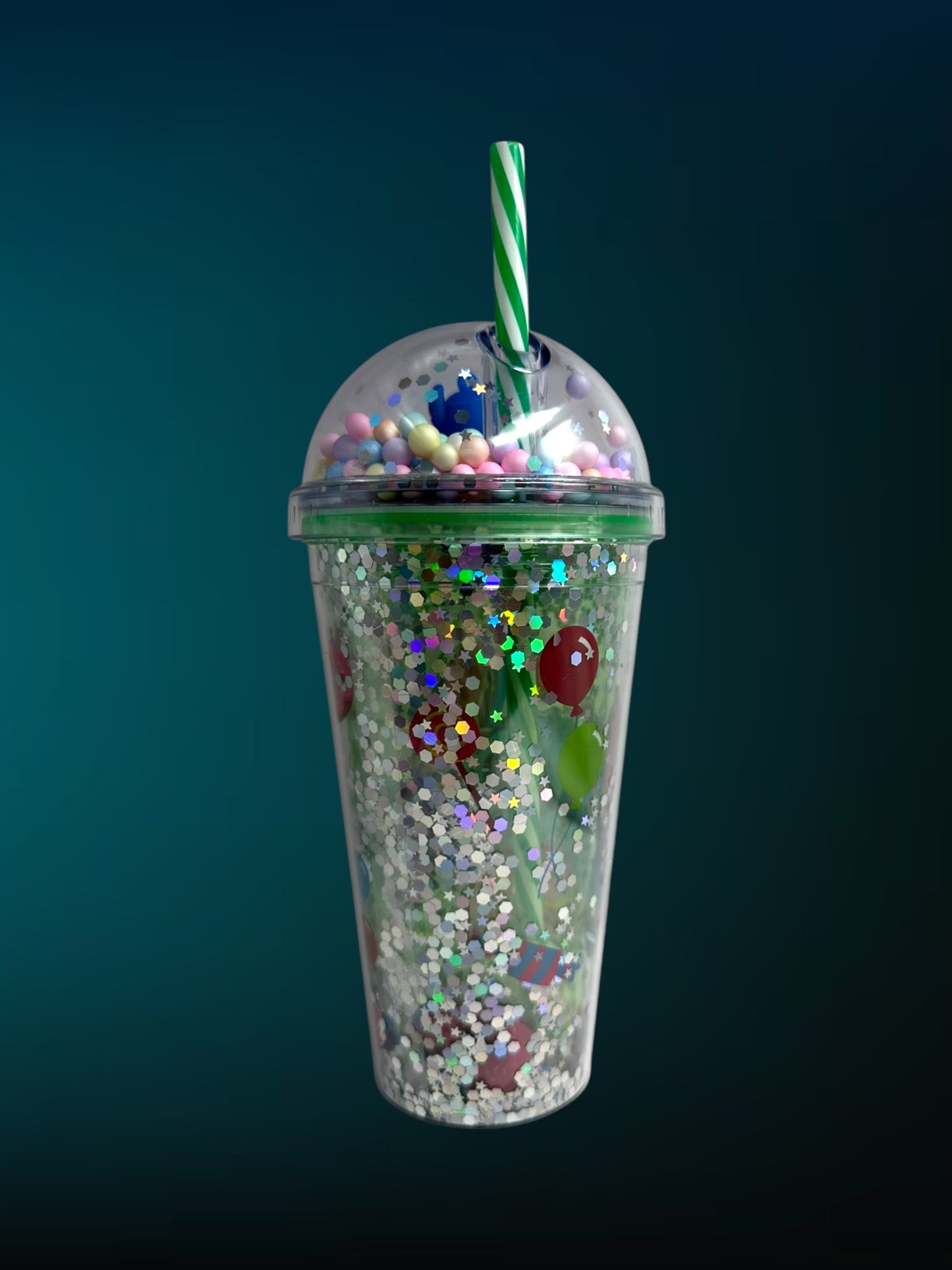 Light Up Glitter Cup
