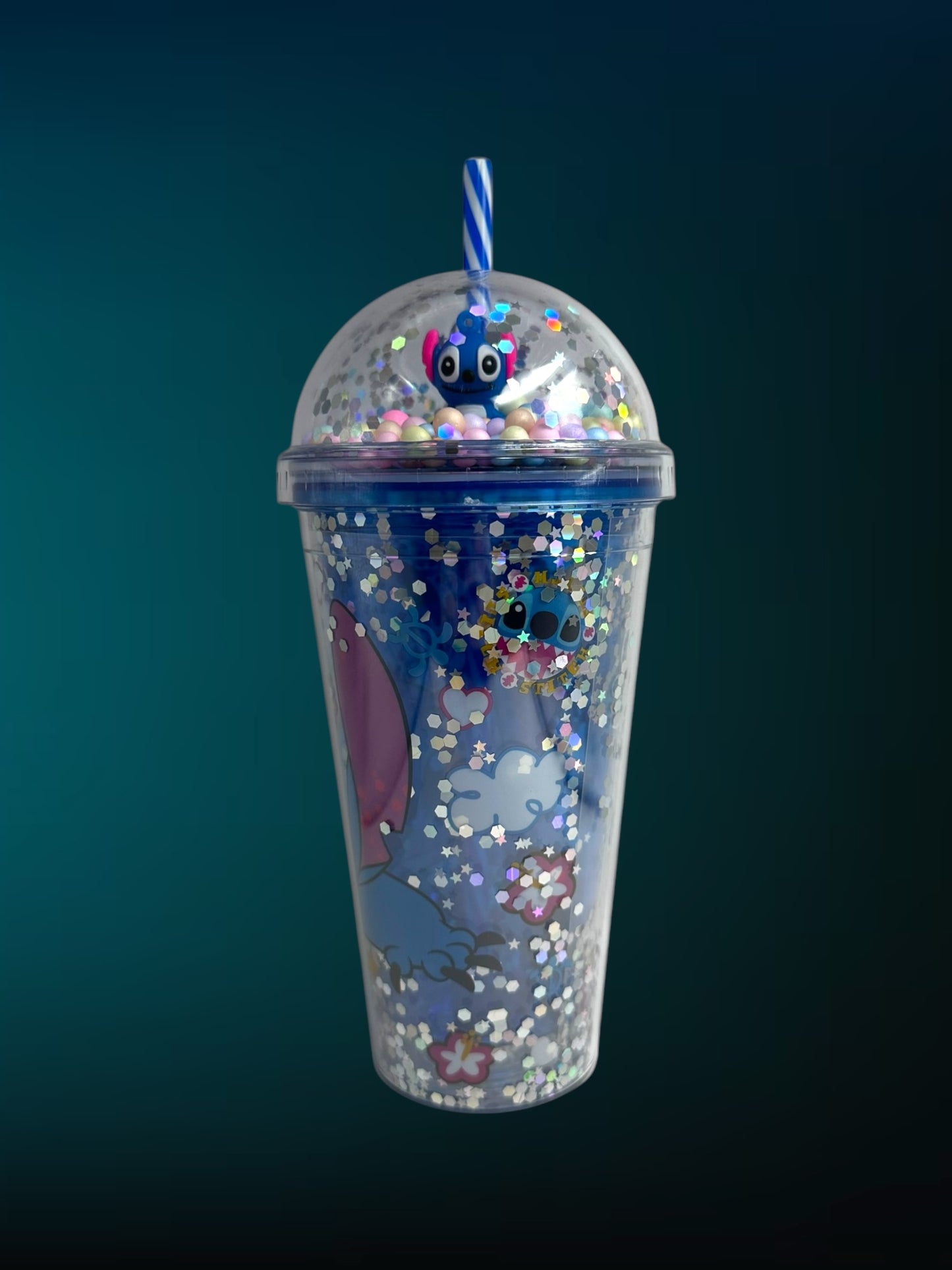 Light Up Glitter Cup