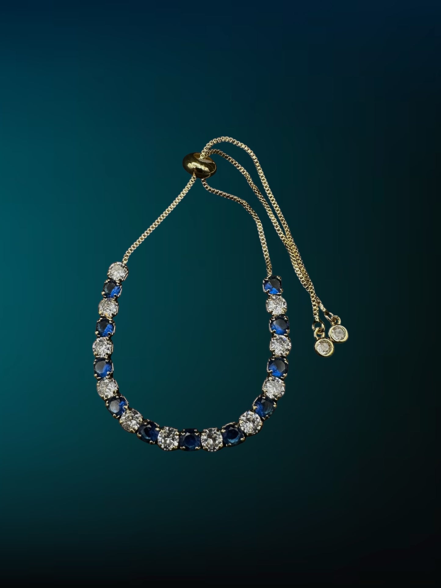 Blue Diamond Bracelet