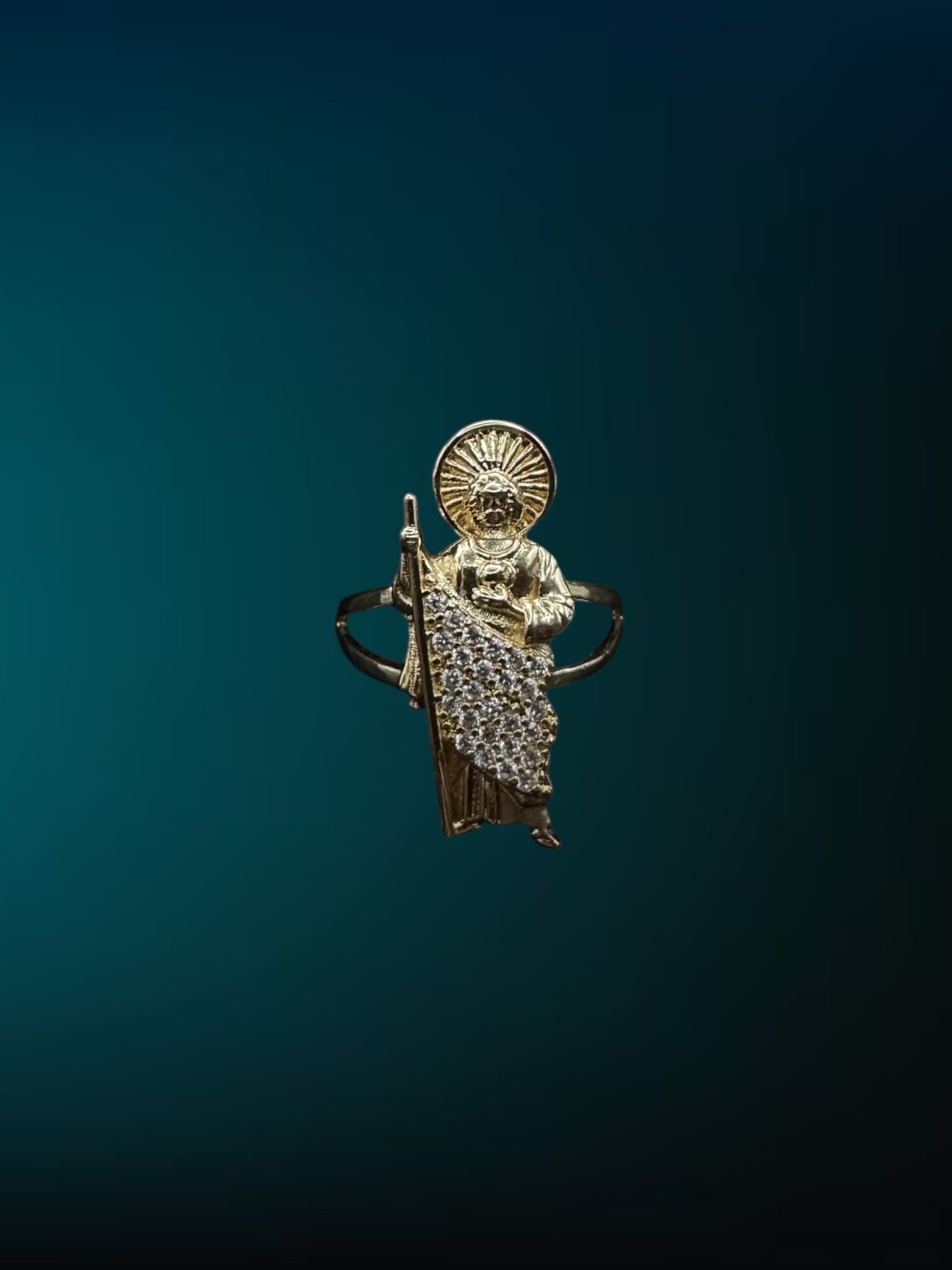 Gold San Judas Ring