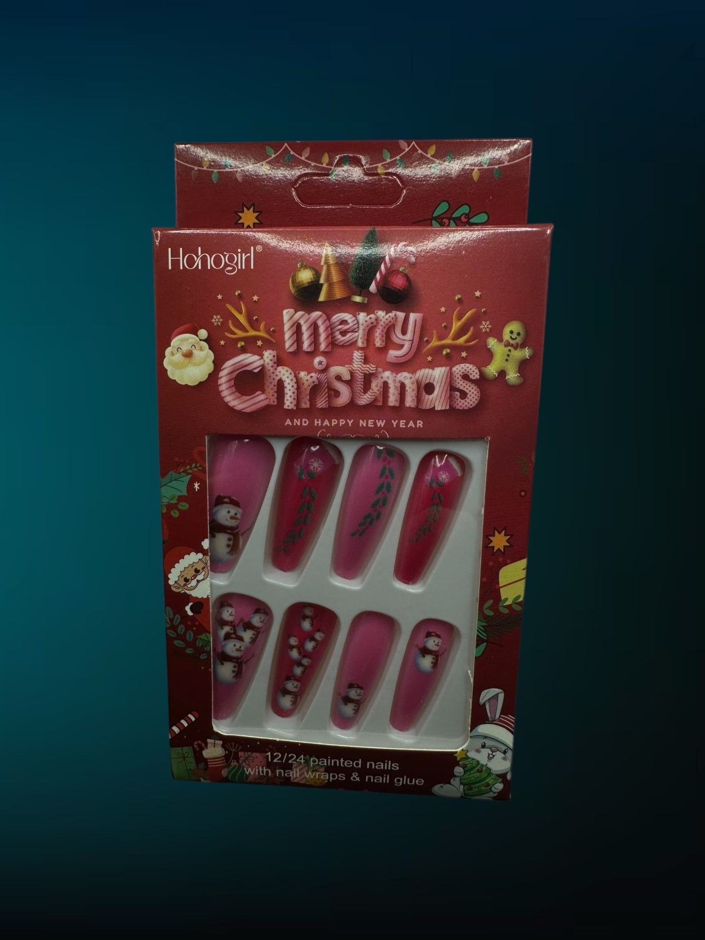 Christmas Press Ons