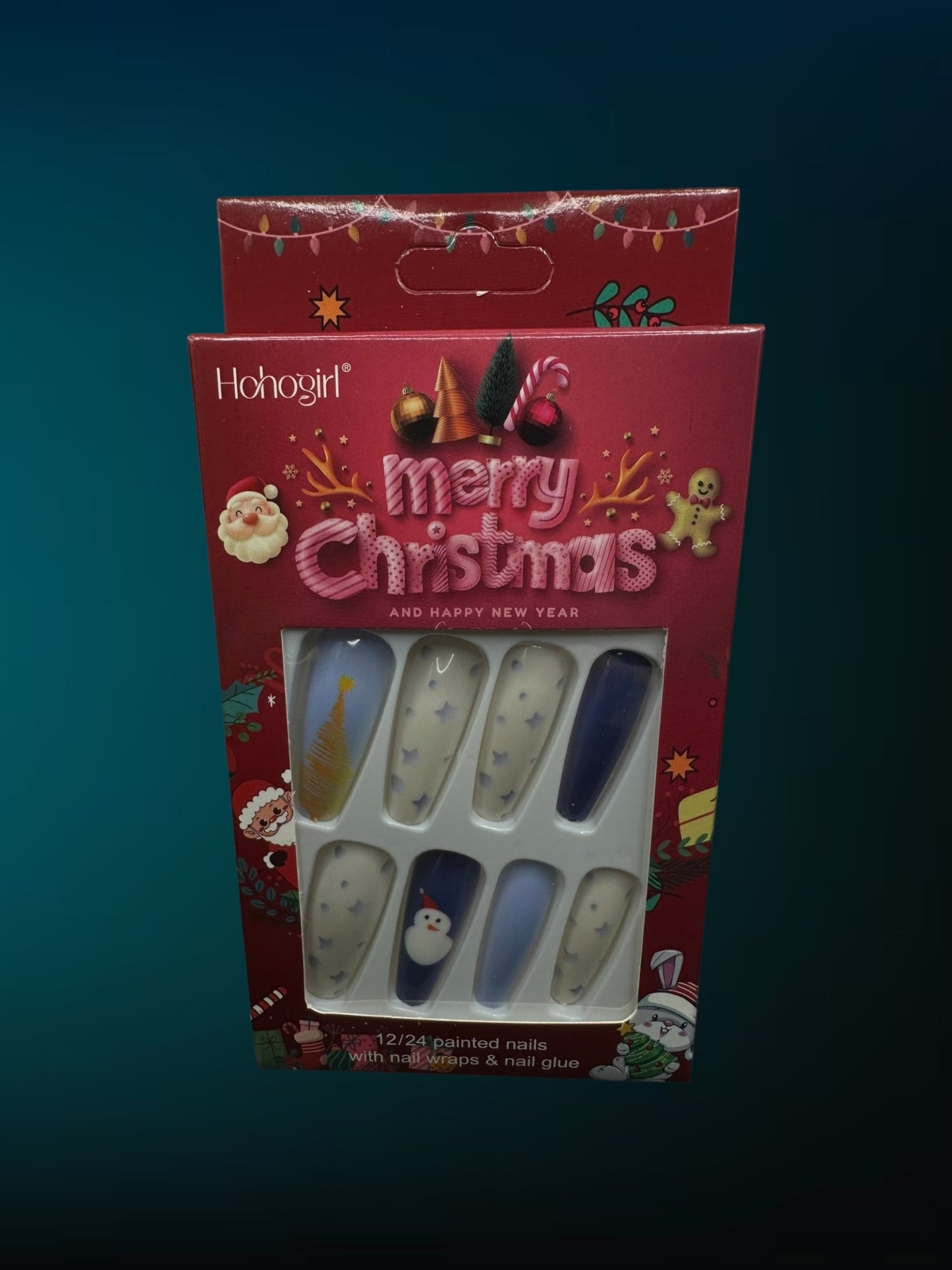 Christmas Press Ons
