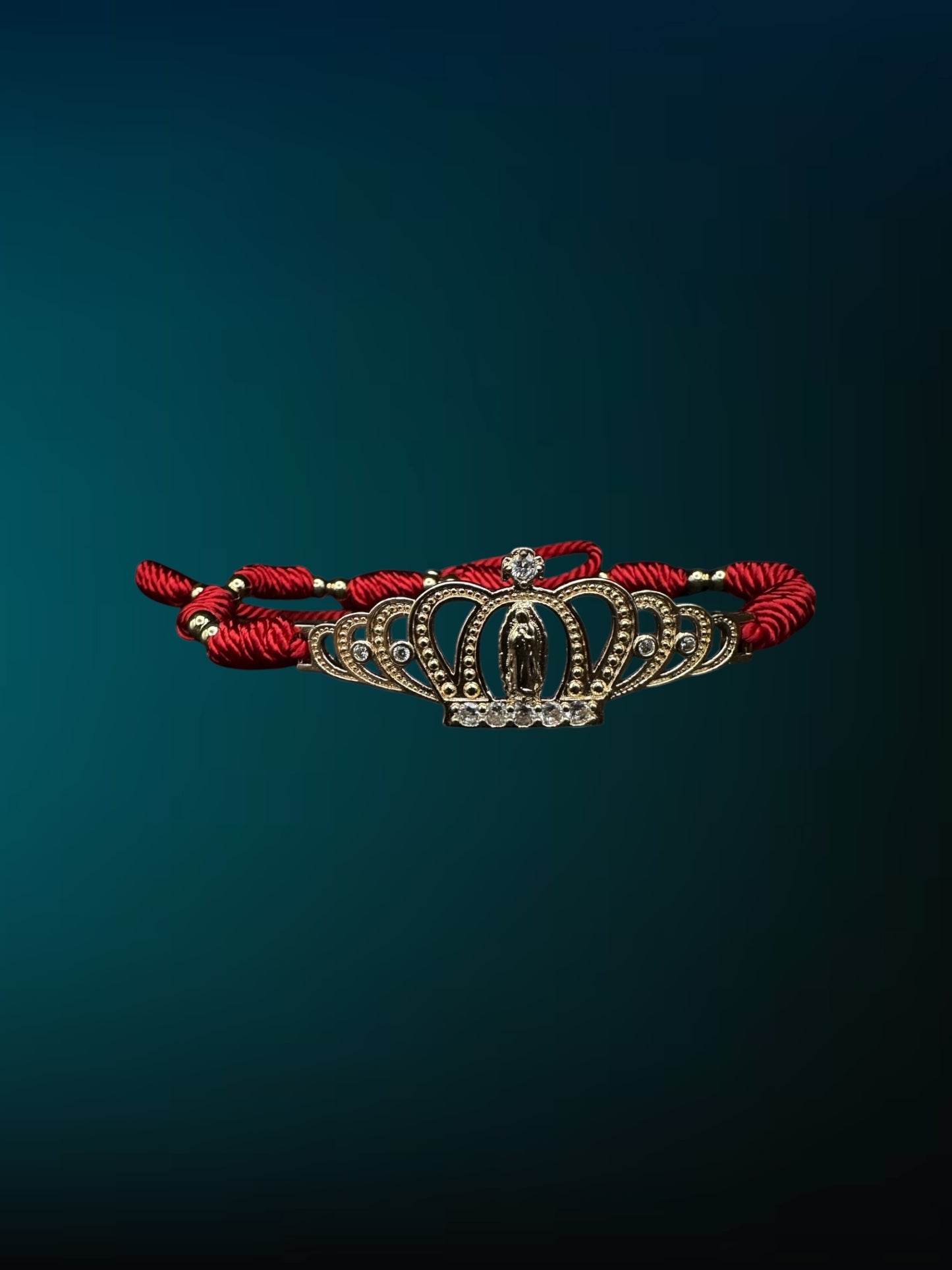 Purple Virgin Mary Bracelet