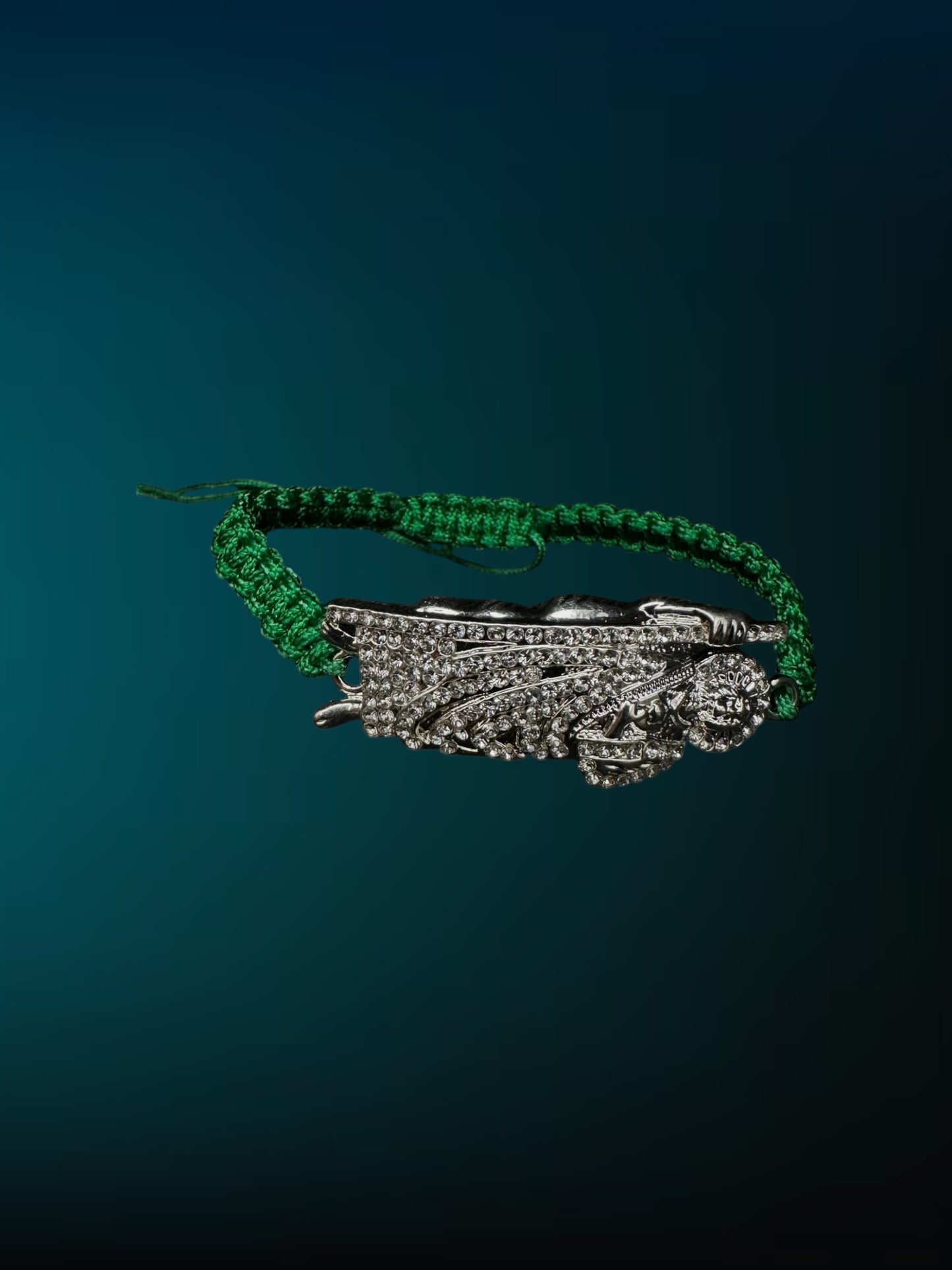 Green Diamond San Judas Bracelet