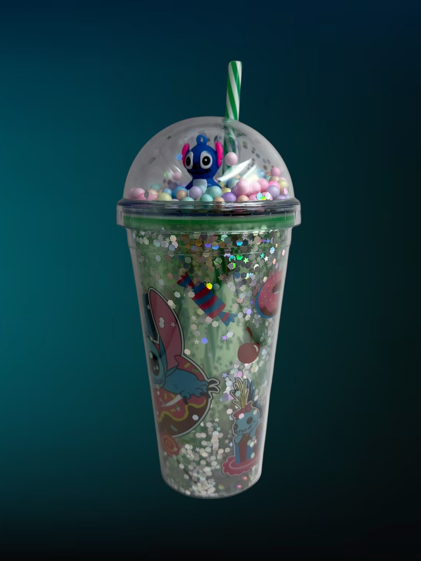Light Up Glitter Cup