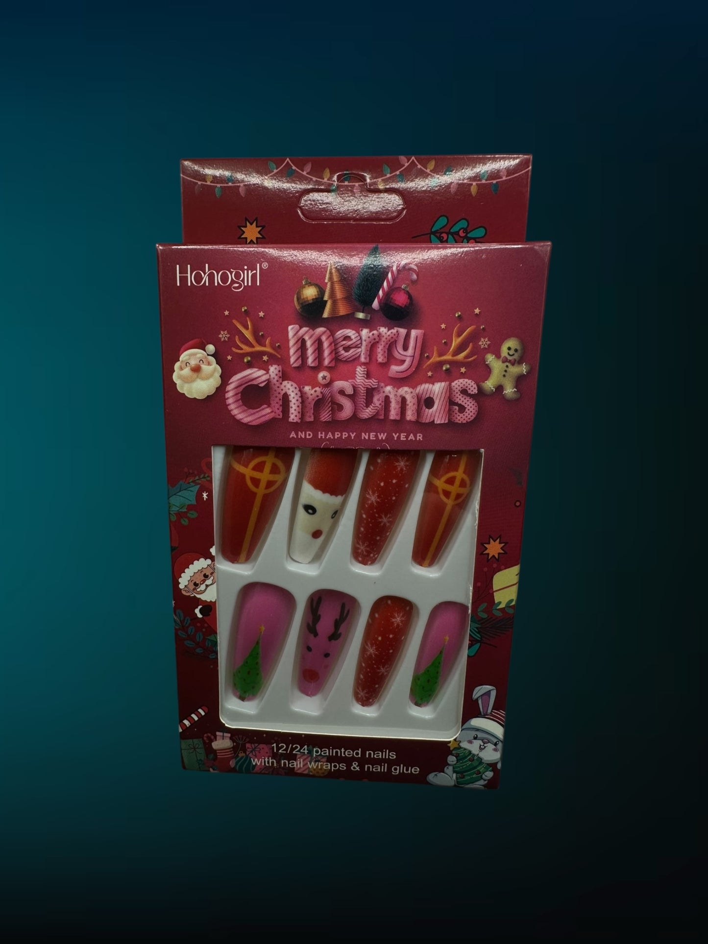 Christmas Press Ons