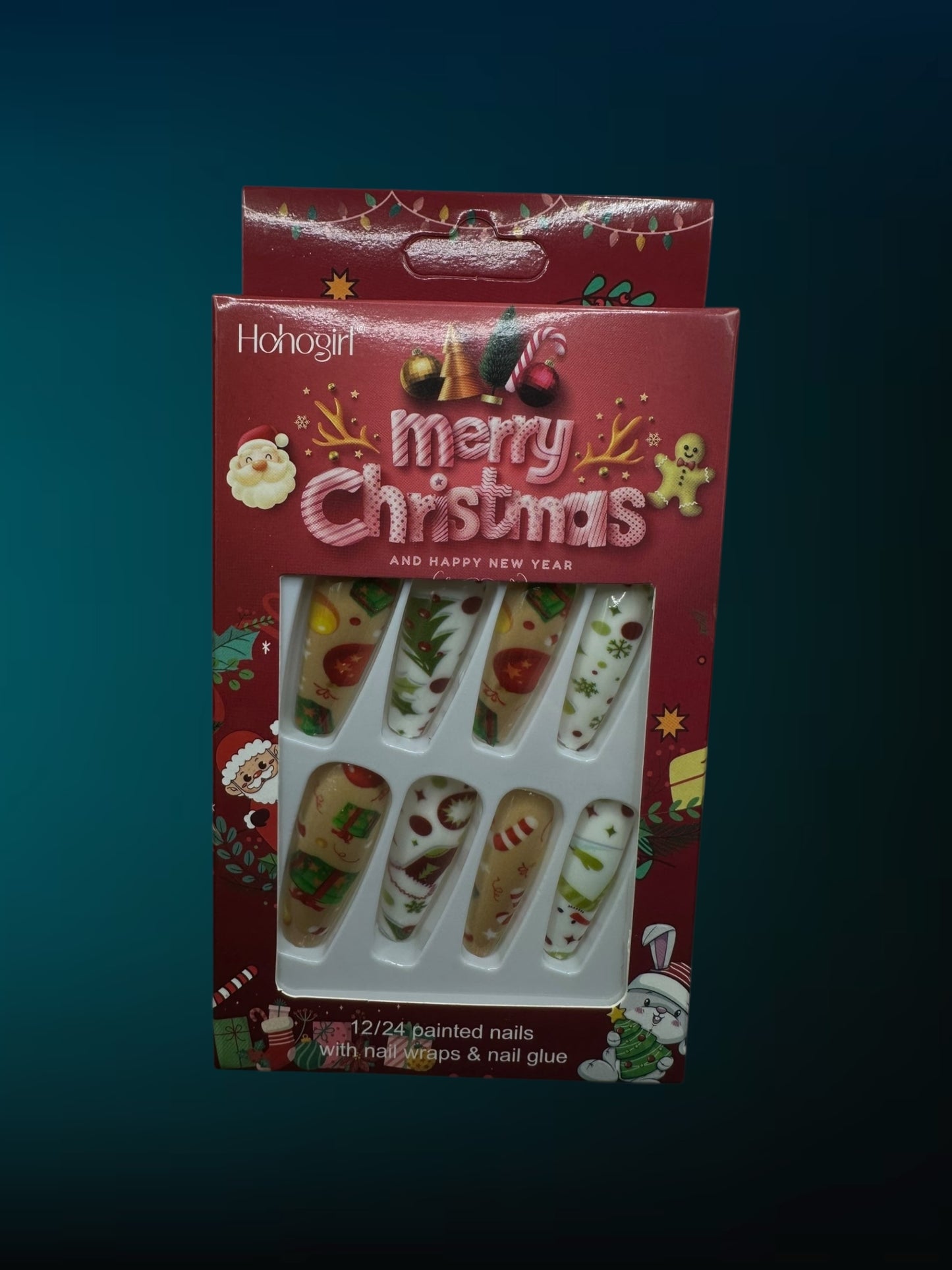 Christmas Press Ons