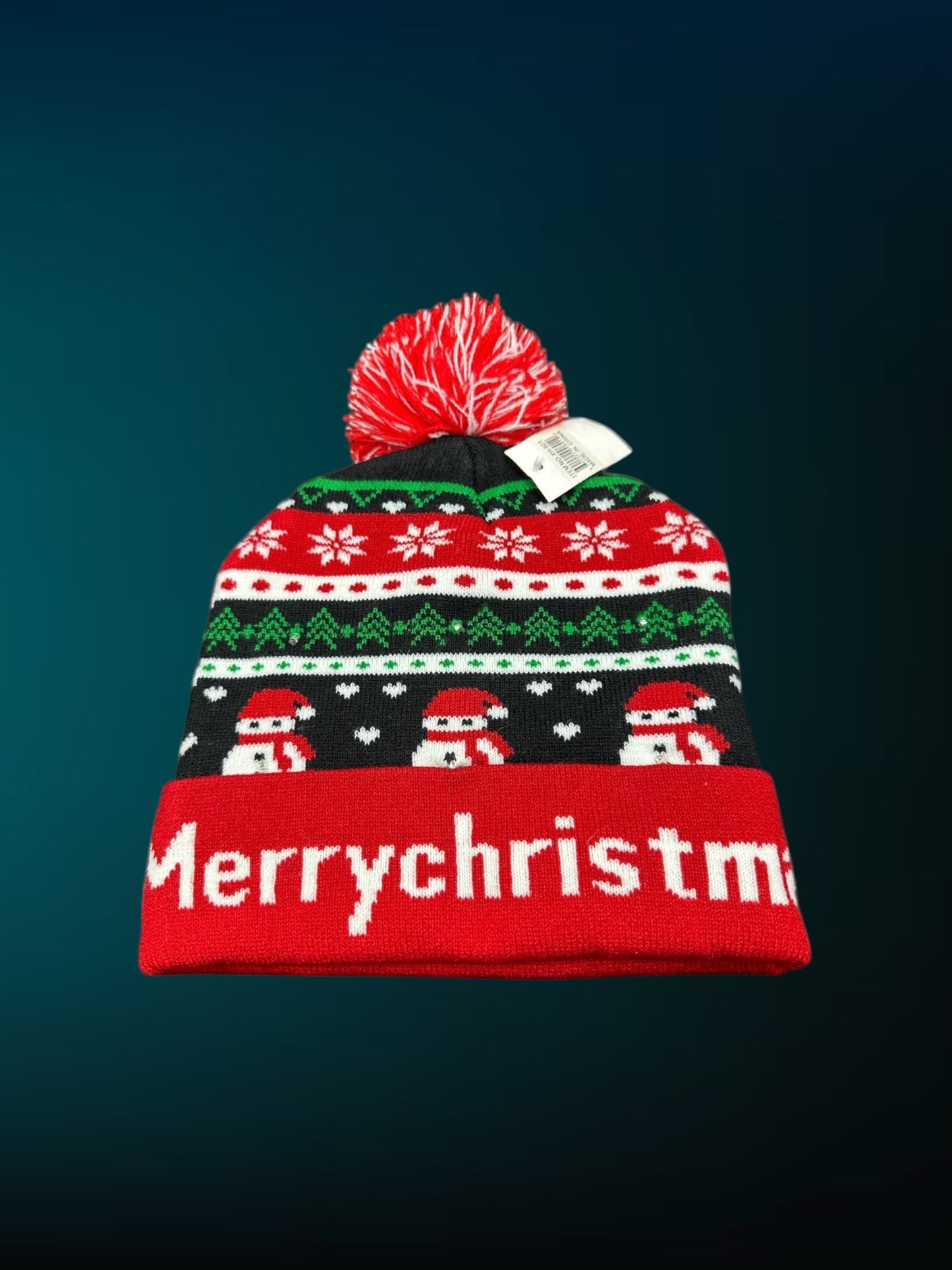LED Light Up Christmas Beanie