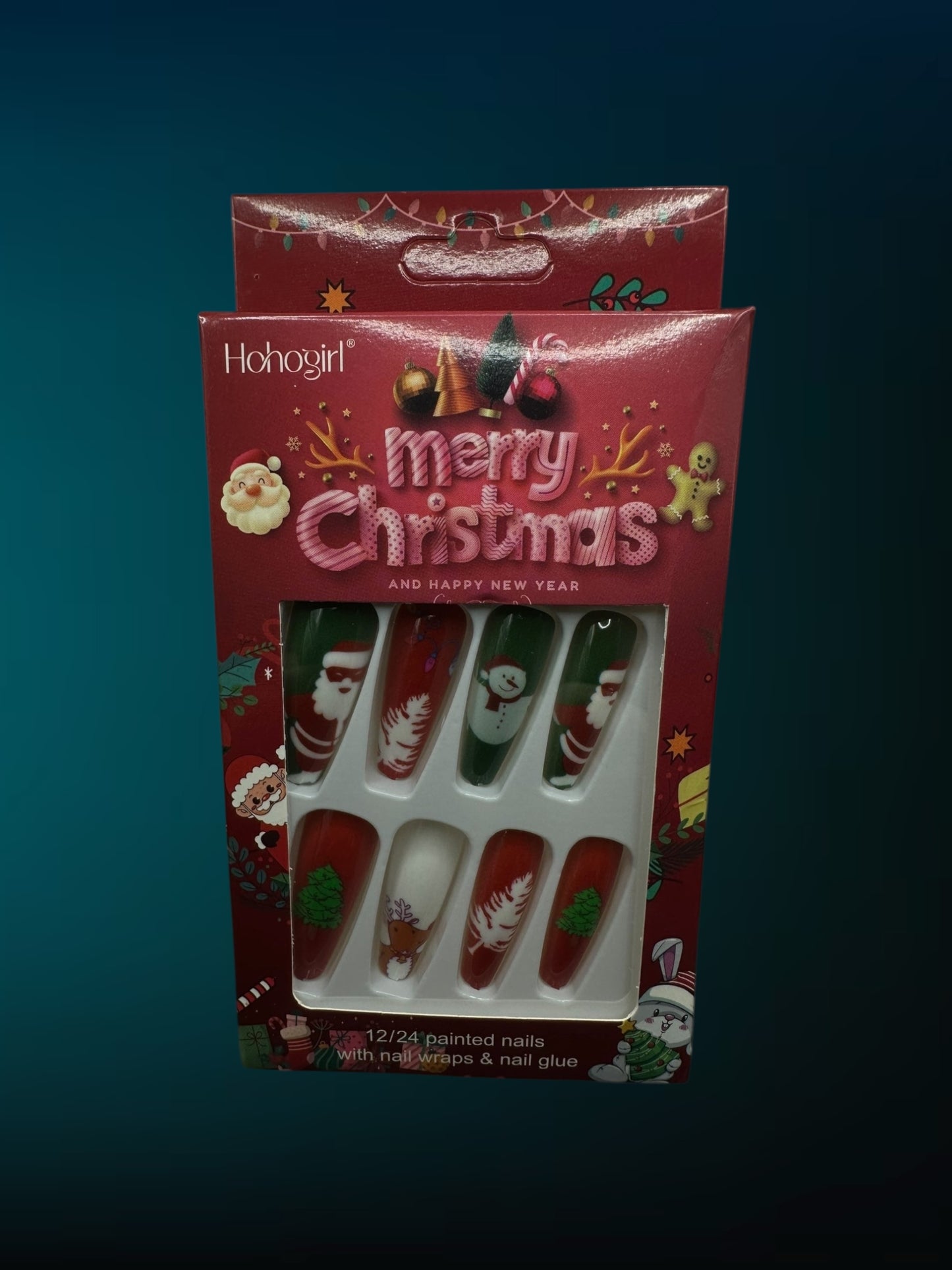Christmas Press Ons