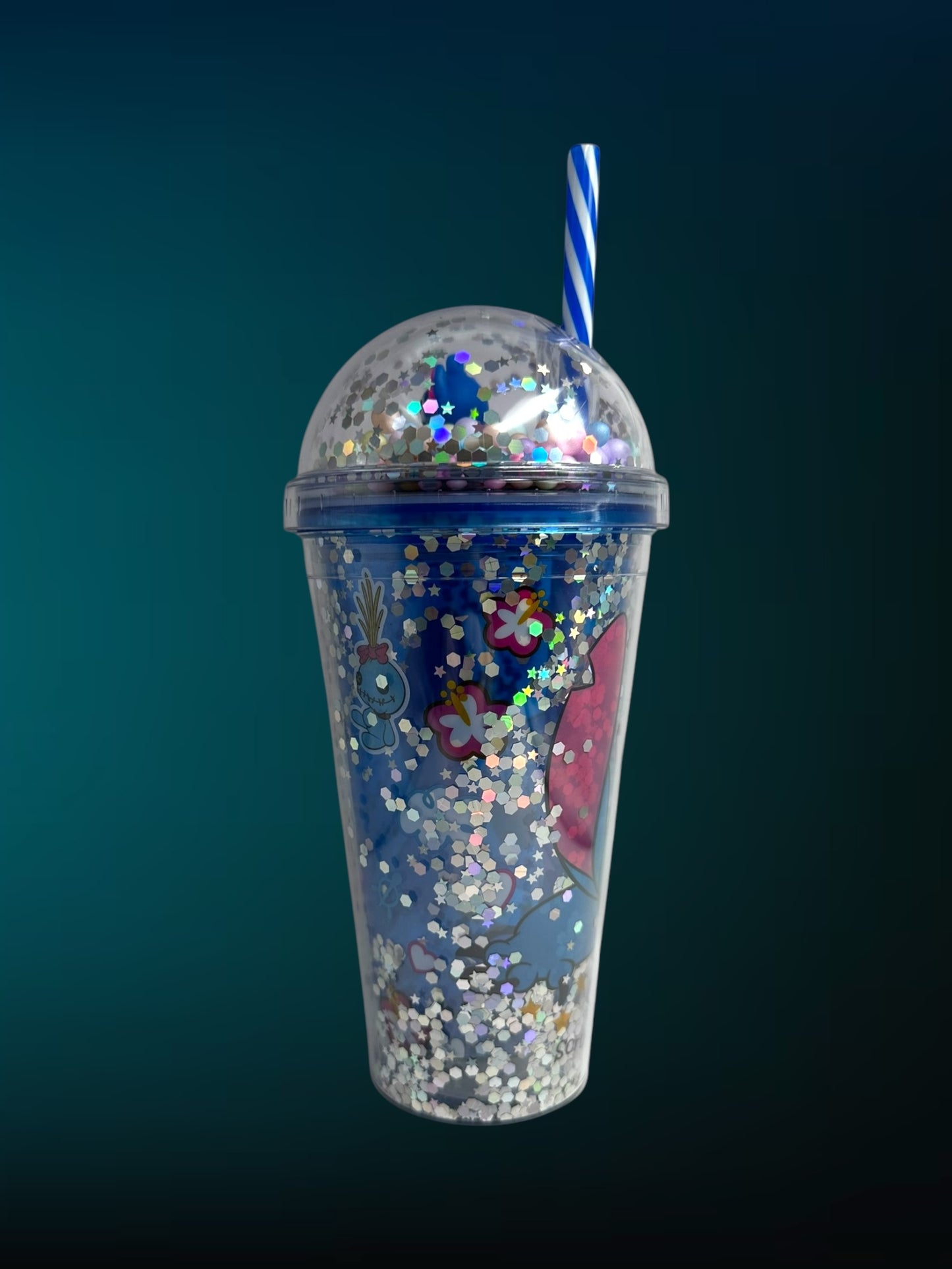Light Up Glitter Cup