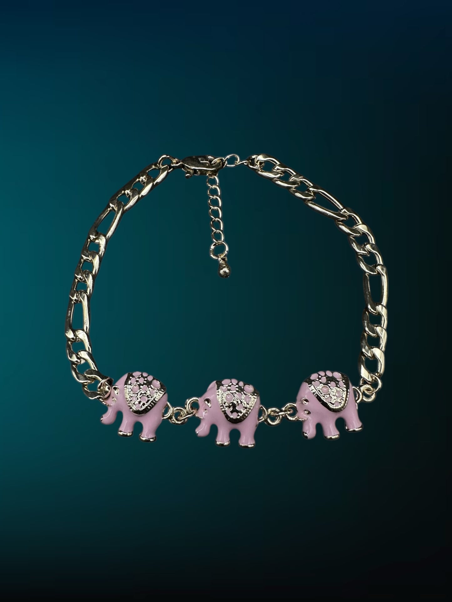 Three Pink Elephant