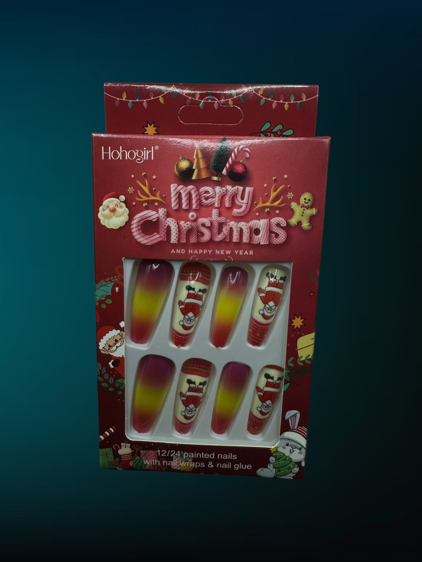 Christmas Press Ons