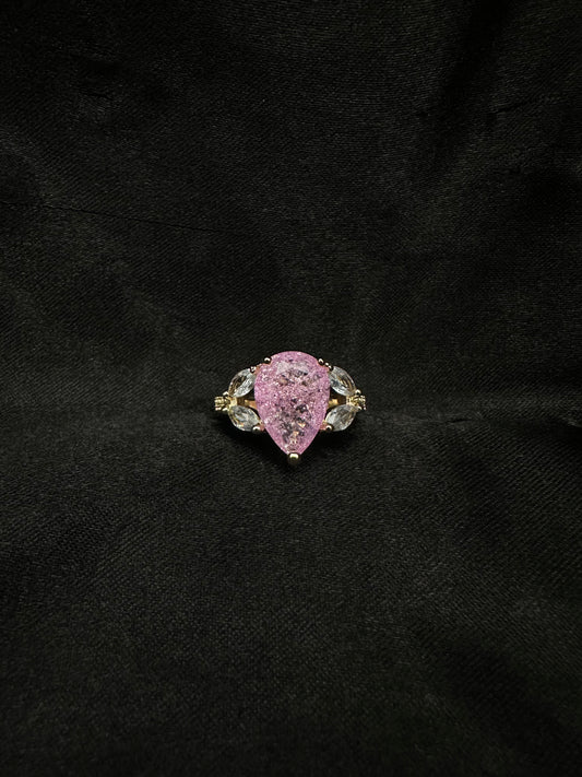 Pink Diamond Ring