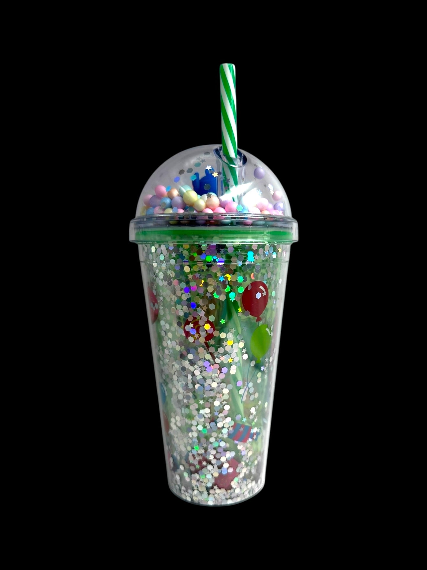 Light Up Glitter Cup