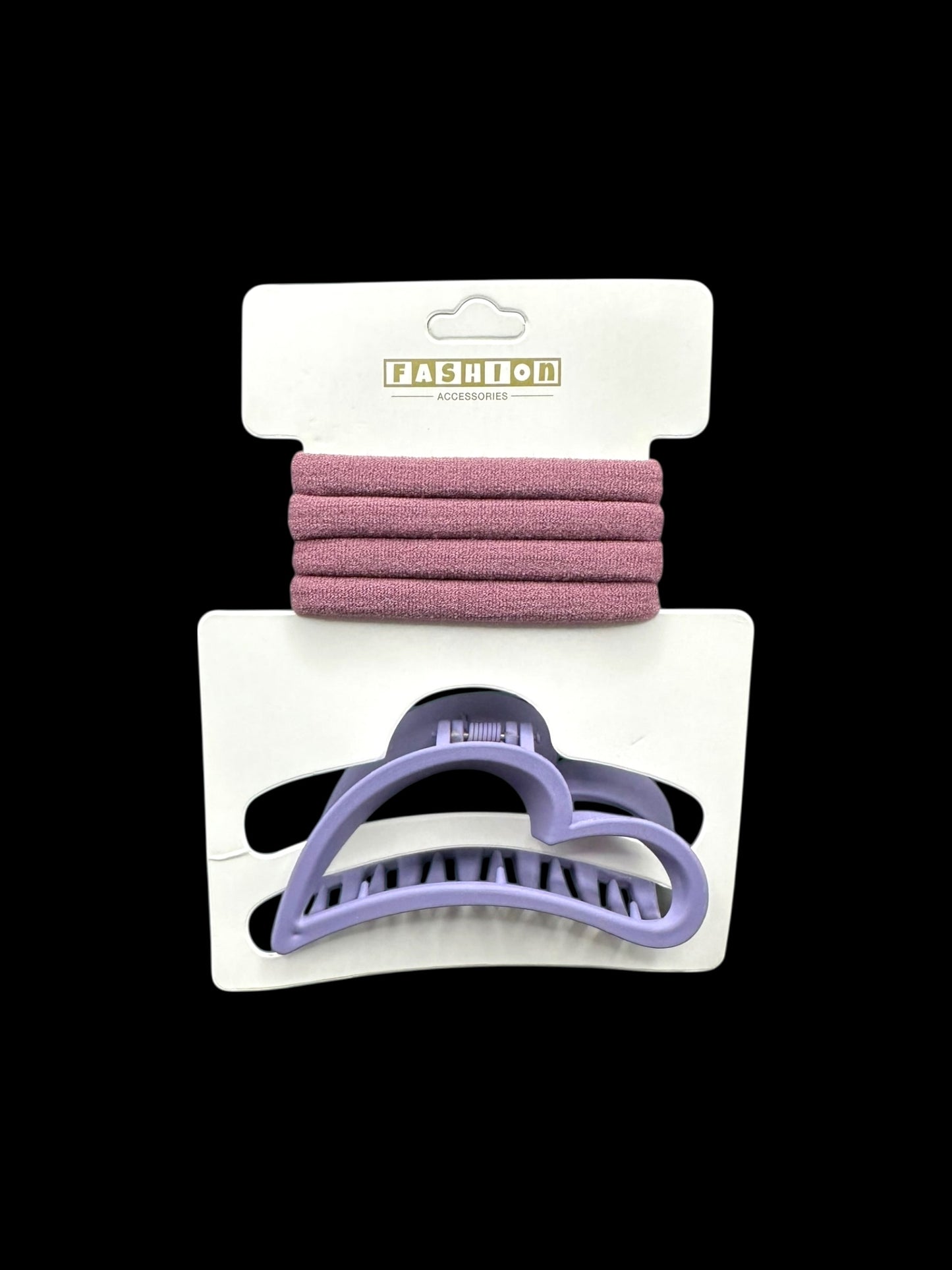 Hair Tie & Hair Clip Set