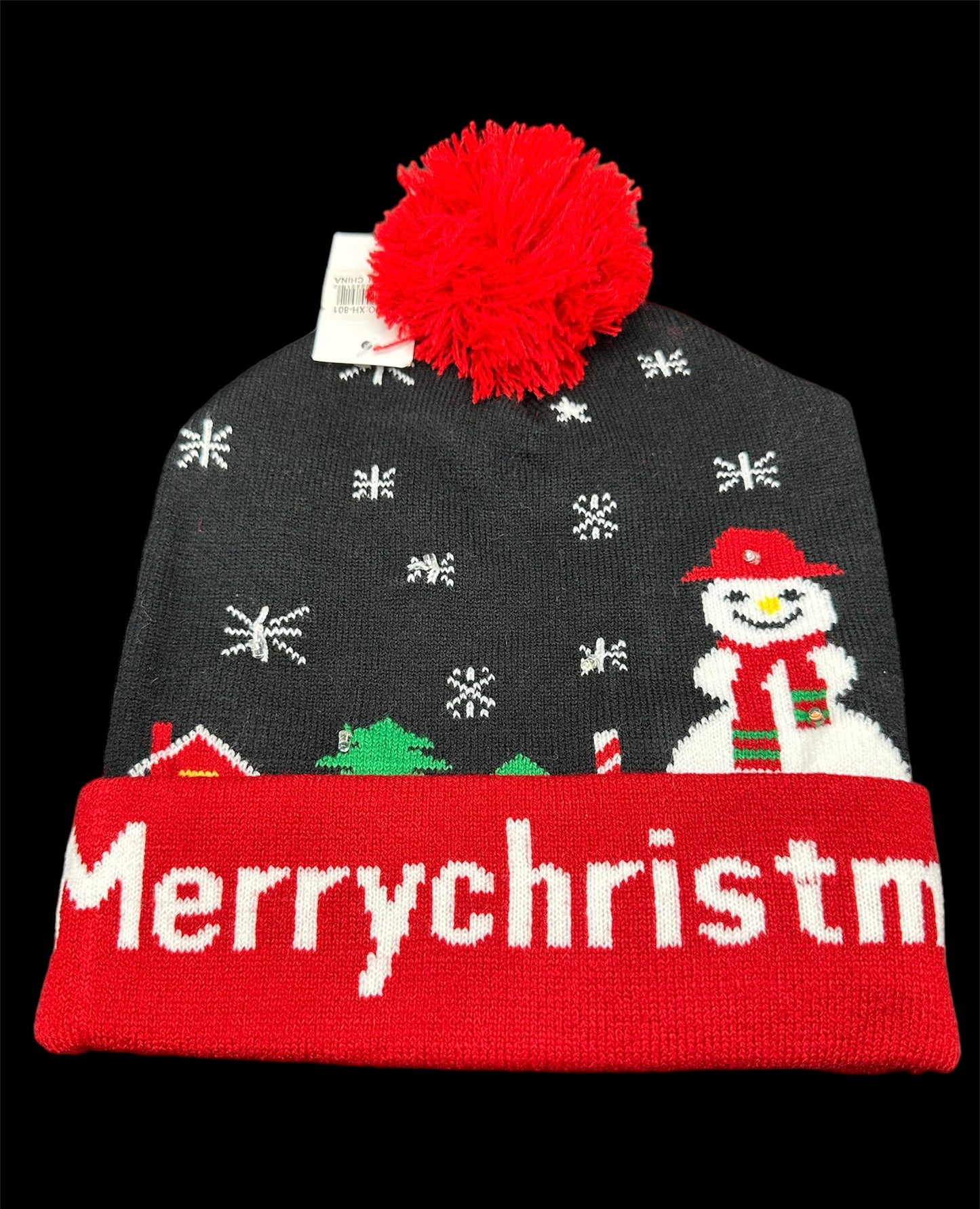 LED Light Up Christmas Beanie