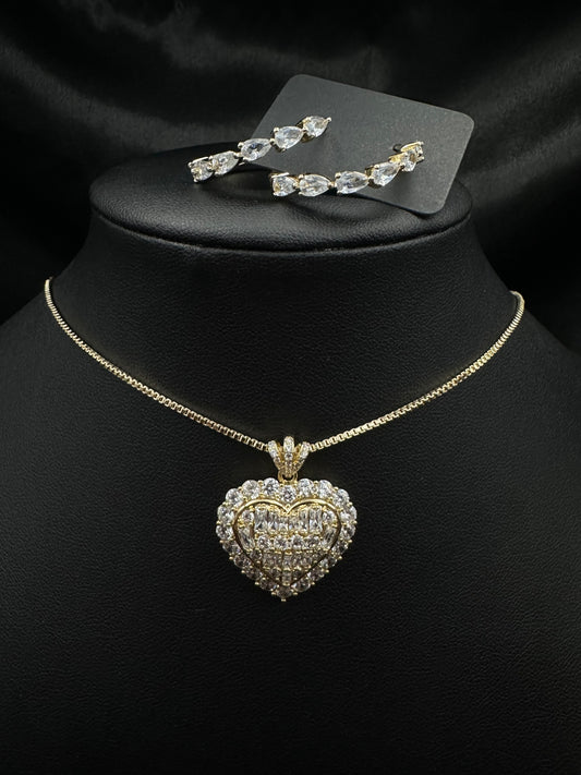 Heart Diamond Set