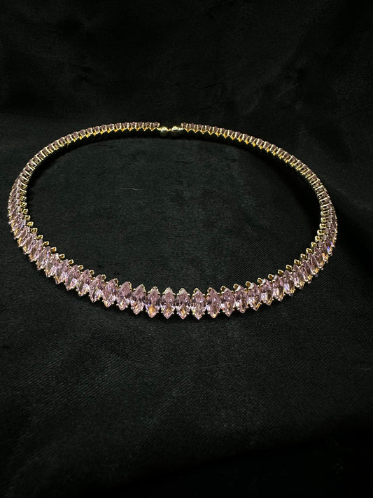 Pink Diamond Choker