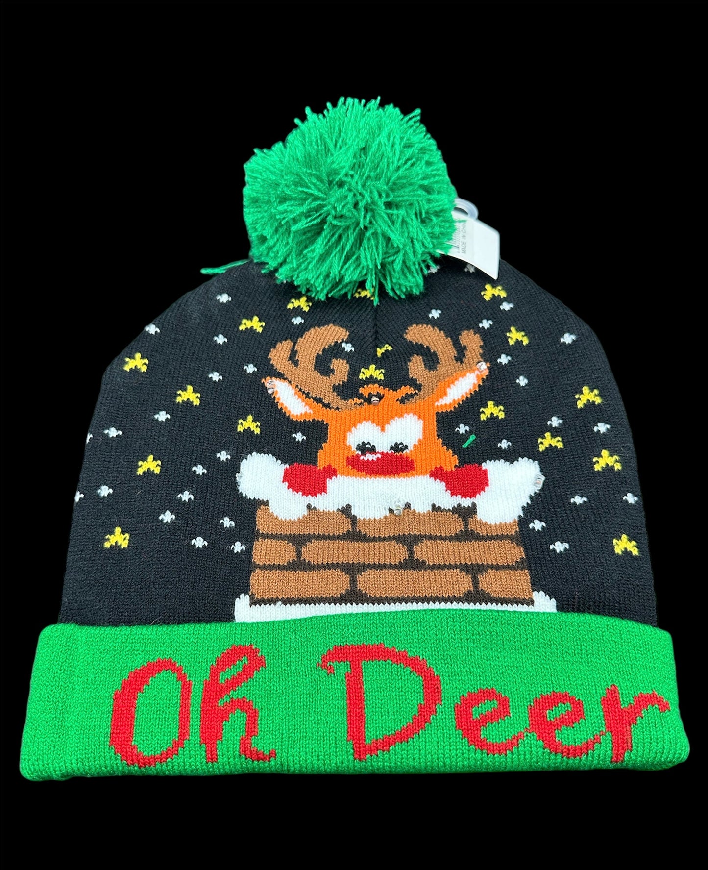 LED Light Up Christmas Beanie