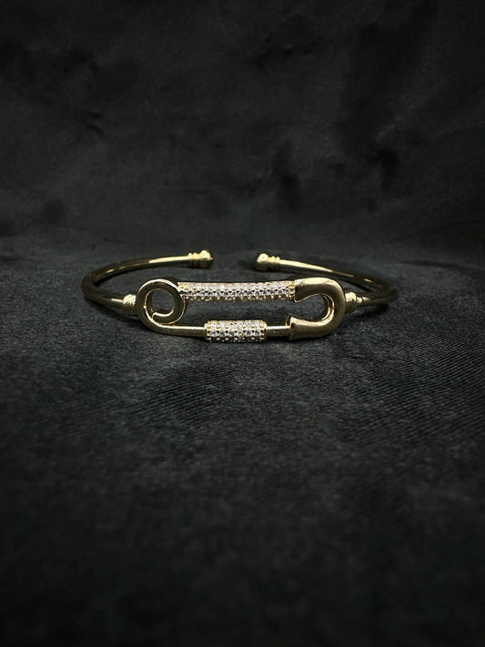 Safety Pin Bracelet