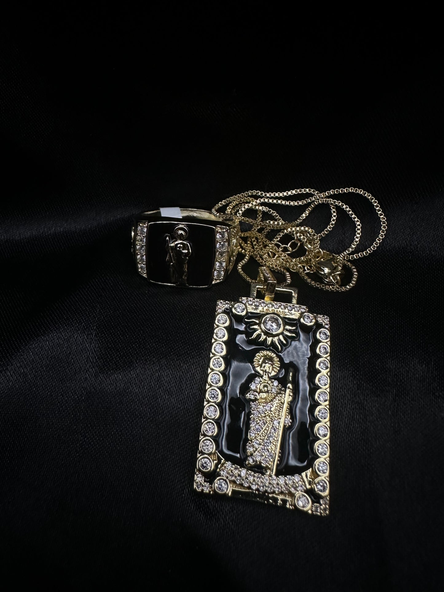 Black San Judas Set