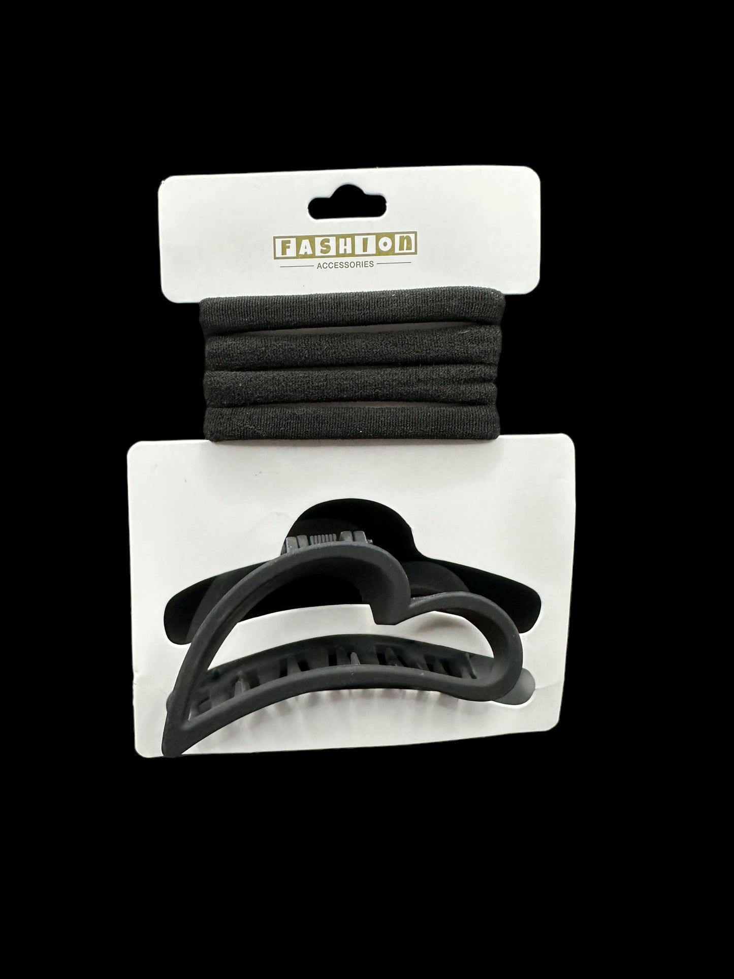 Hair Tie & Hair Clip Set