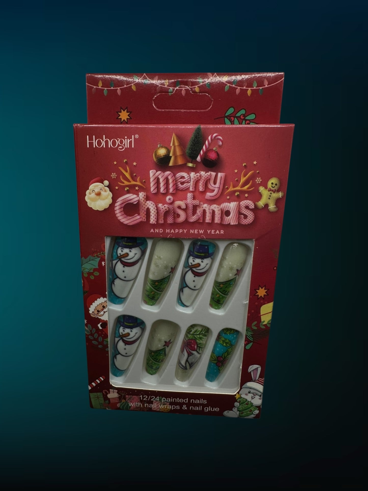 Christmas Press Ons