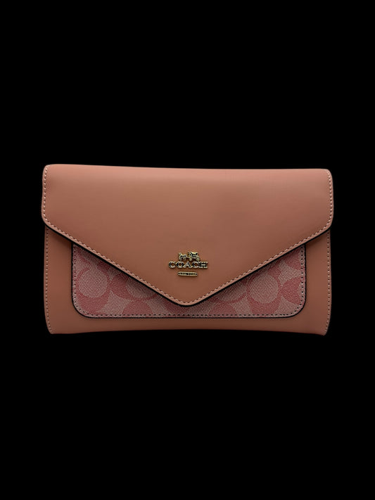 Pink C o a c h Crossbody