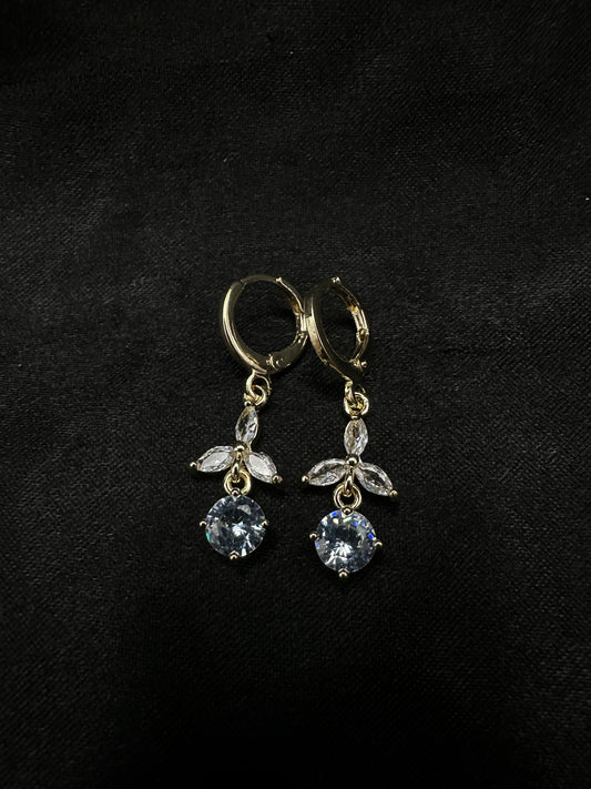 Diamond Dangle Earring