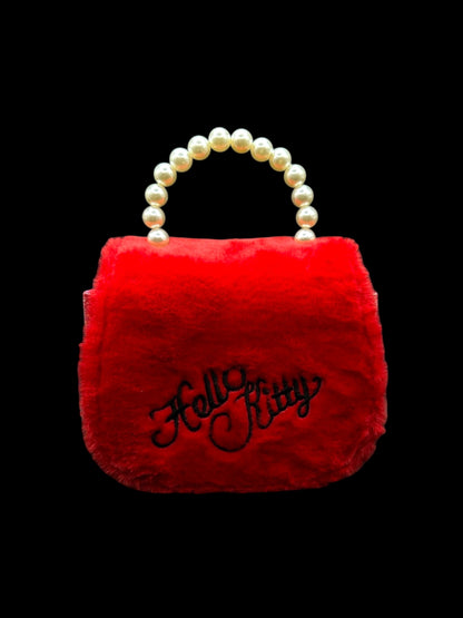 Fluffy Pearl Crossbody