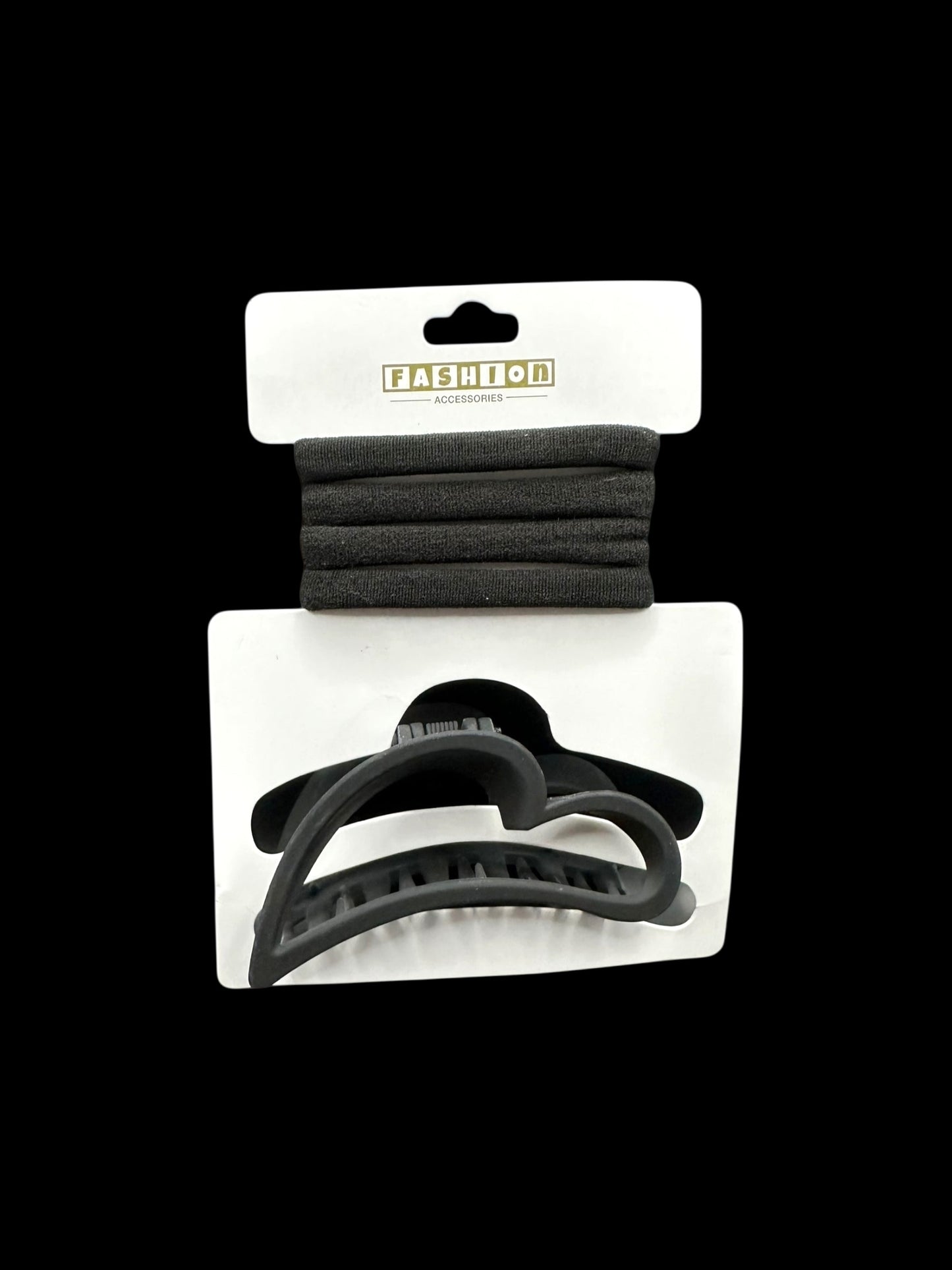 Hair Tie & Hair Clip Set