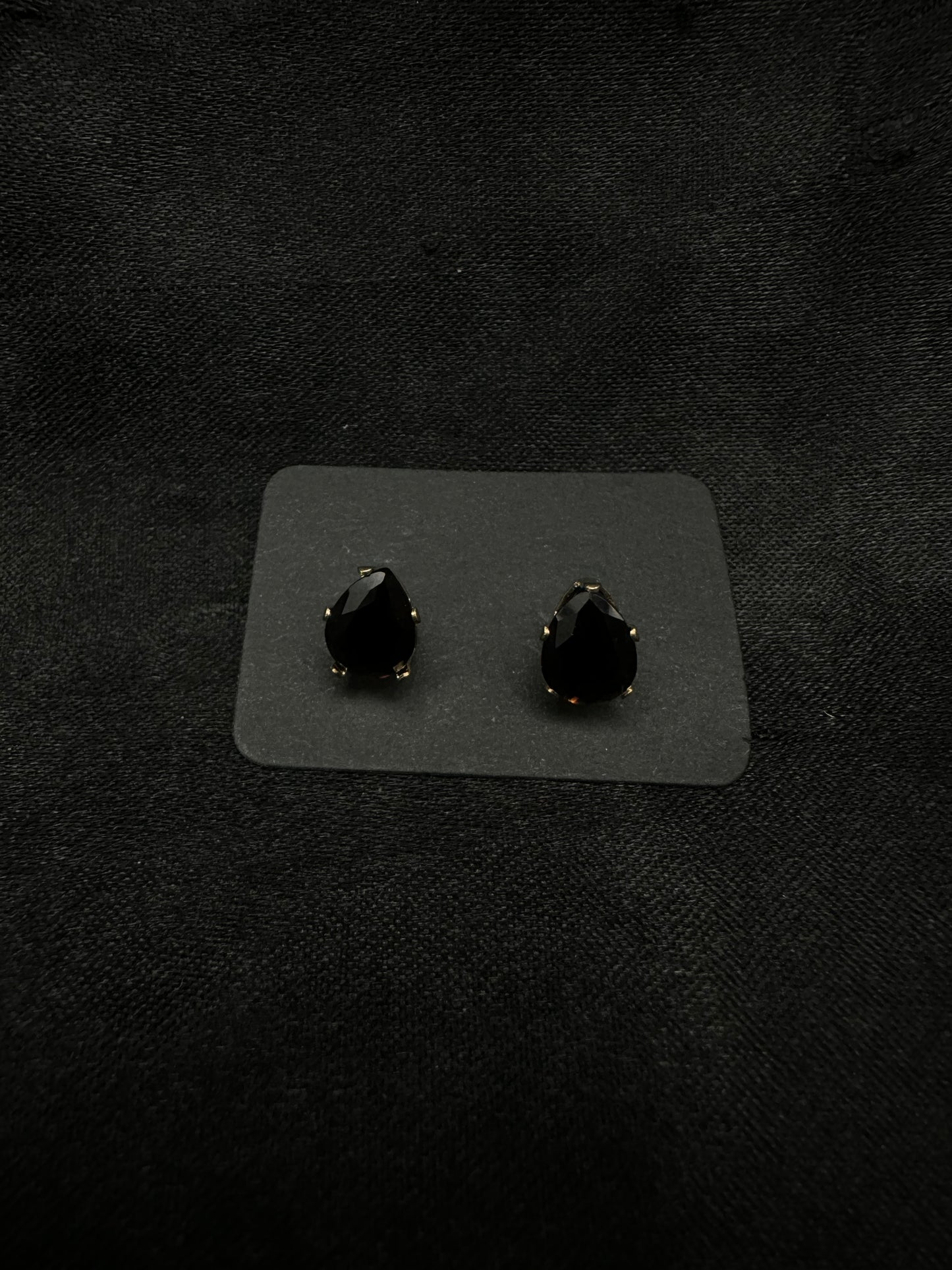 Black Diamond Earrings