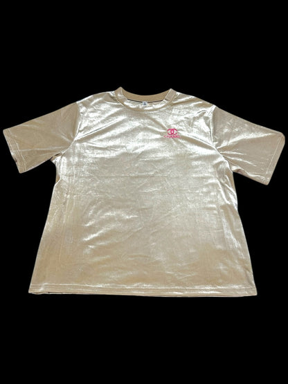 Oversized shirt and Biker shorts Set