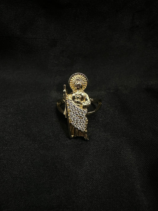 Gold San Judas Ring