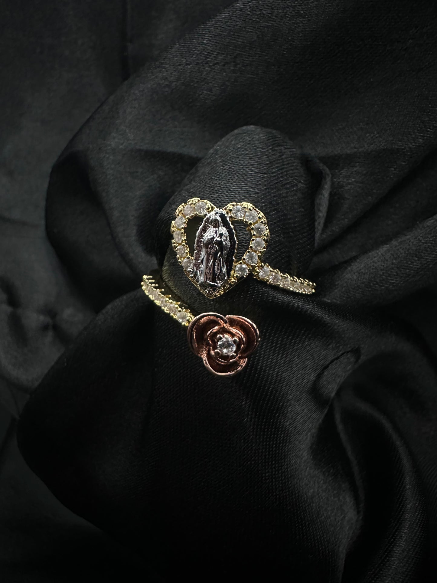 Heart Virgin Mary Ring