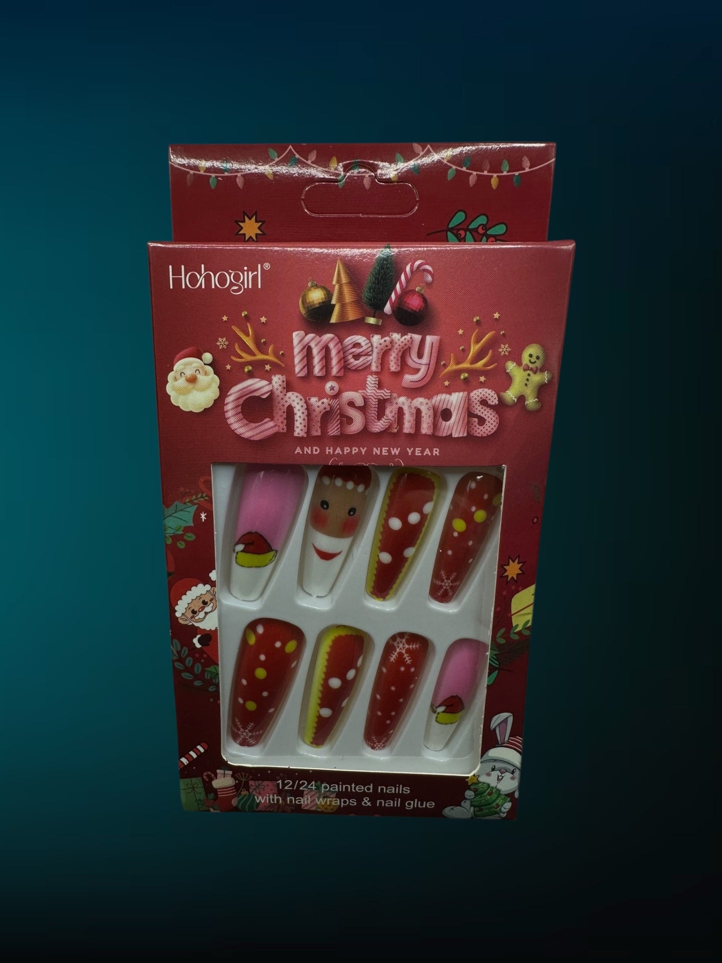 Christmas Press Ons