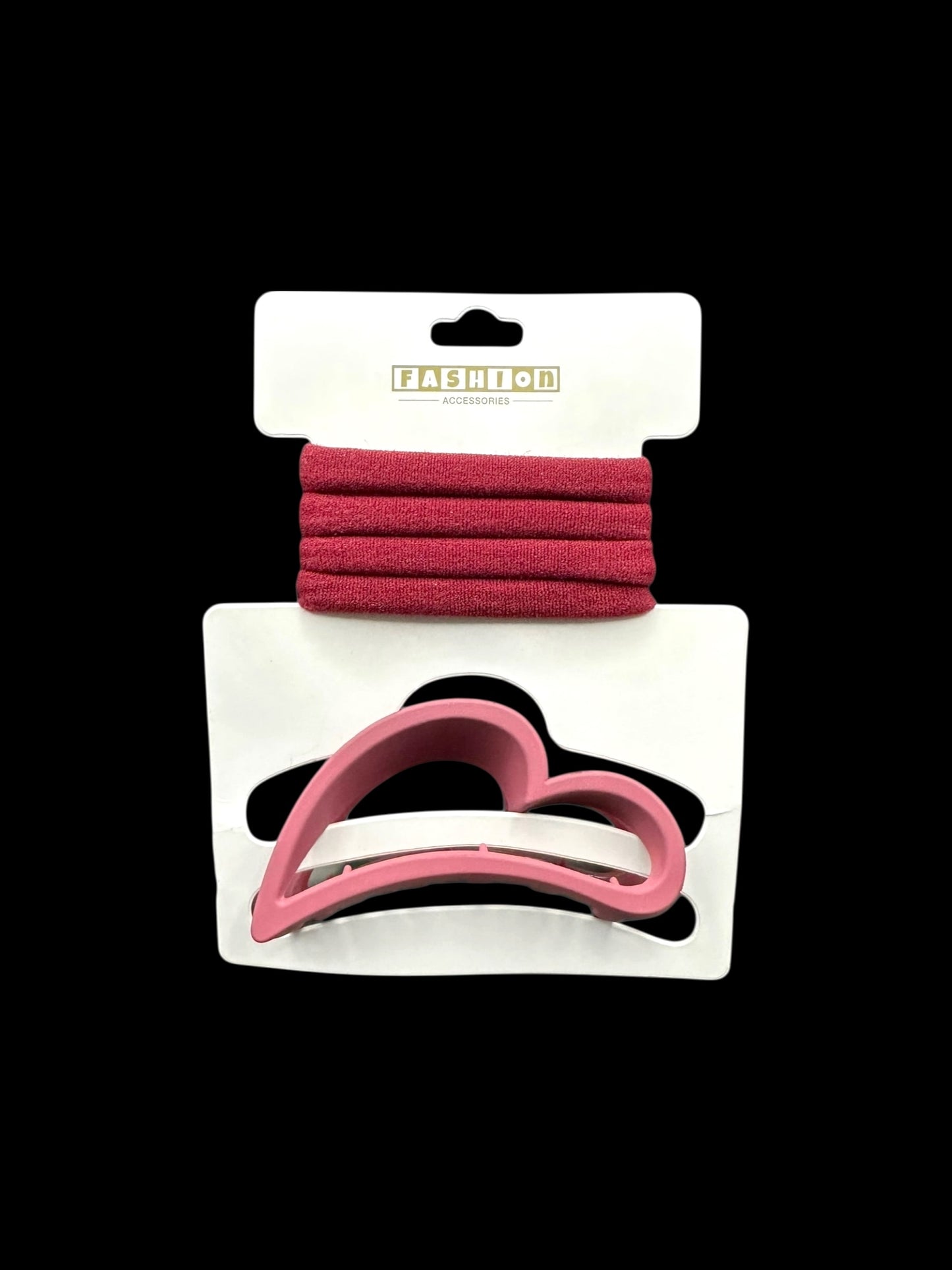 Hair Tie & Hair Clip Set