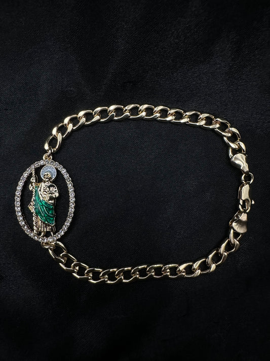 Green San Judas Bracelet