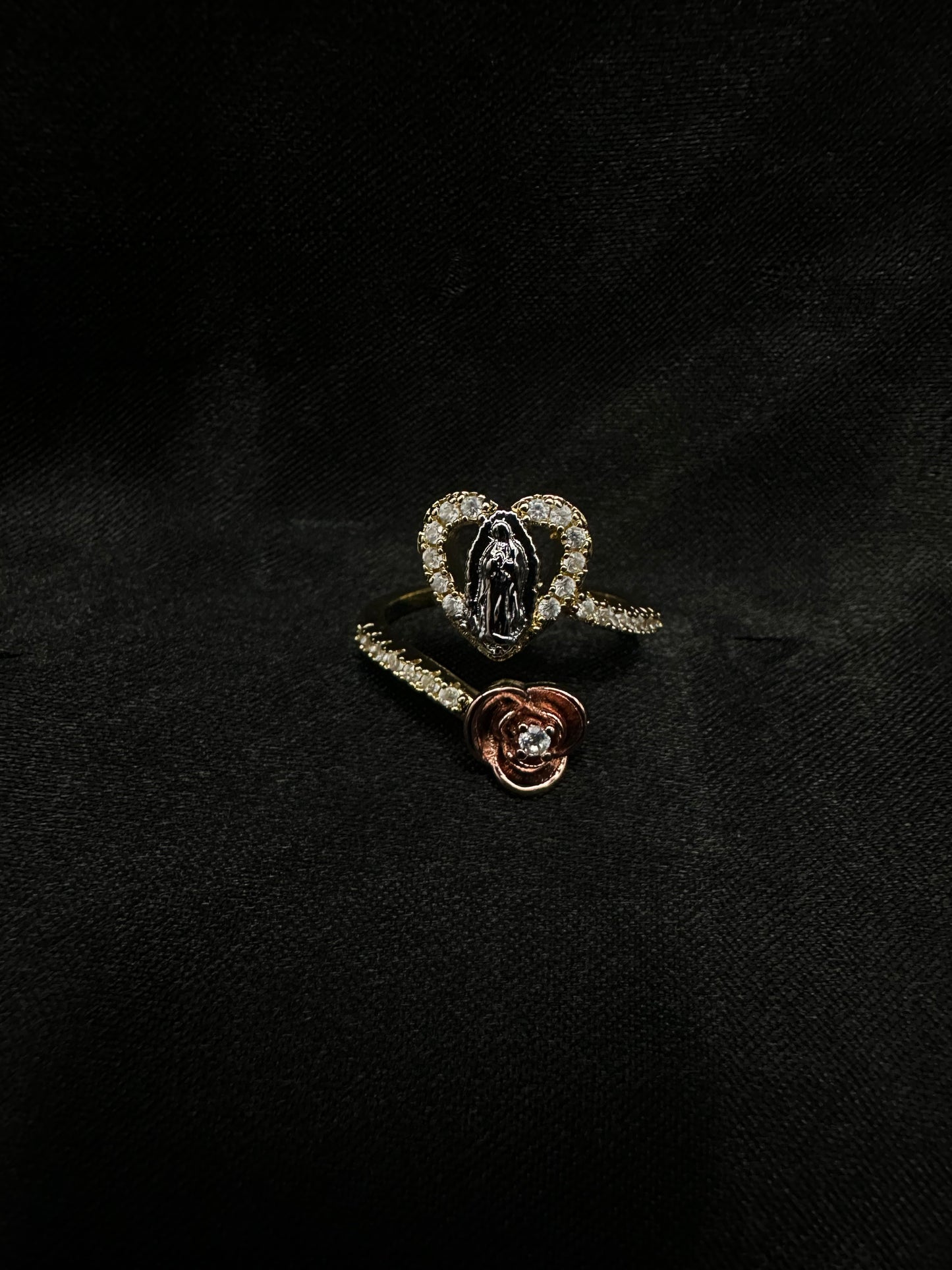 Heart Virgin Mary Ring