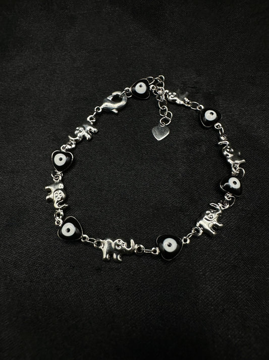 Black Evil Eye Bracelet