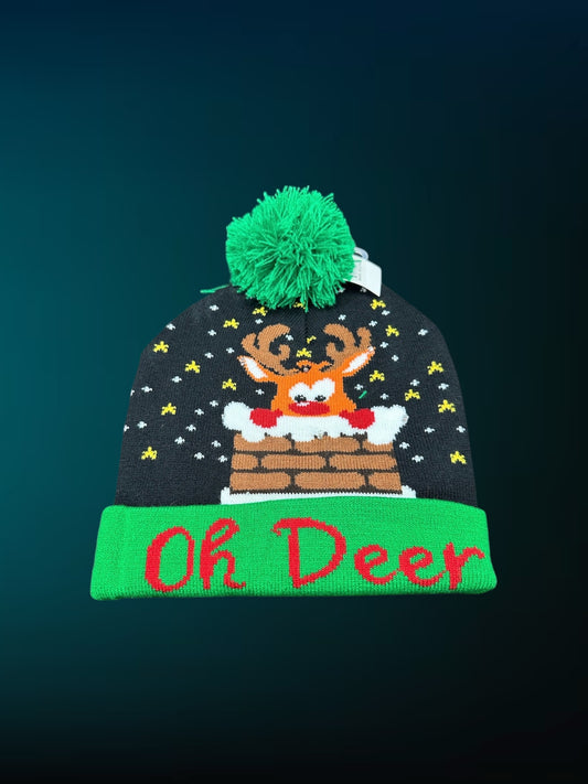 LED Light Up Christmas Beanie